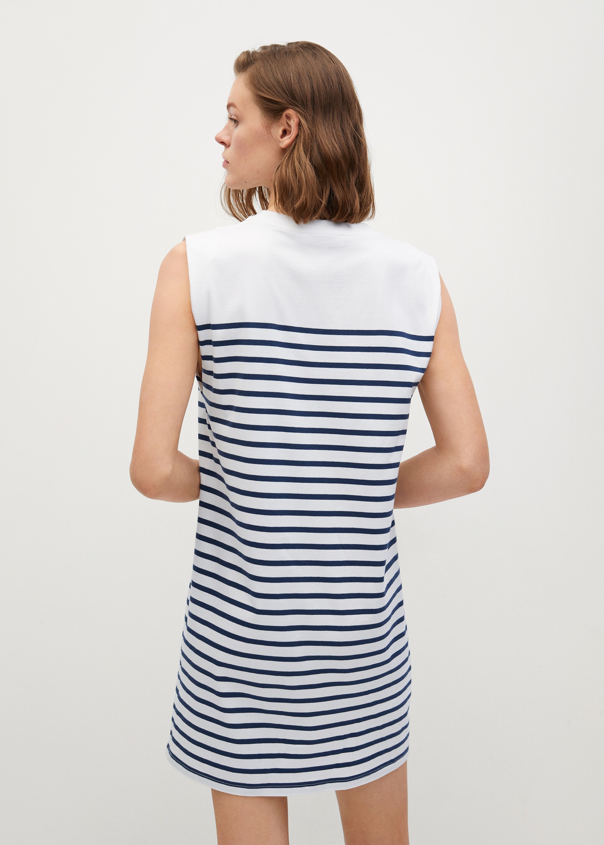 Shiftkleid aus Baumwolle - Rückseite des Artikels