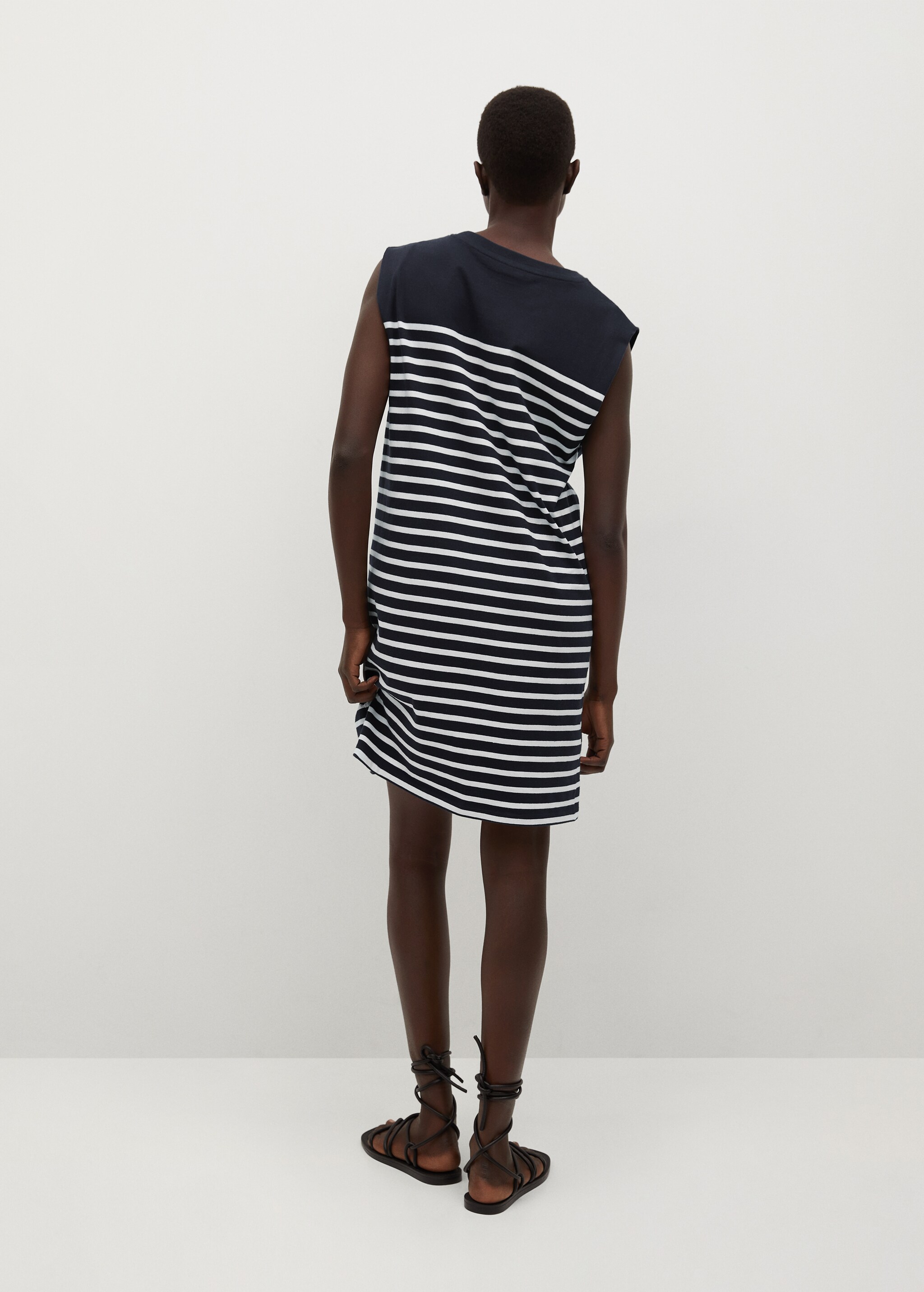 Shiftkleid aus Baumwolle - Rückseite des Artikels