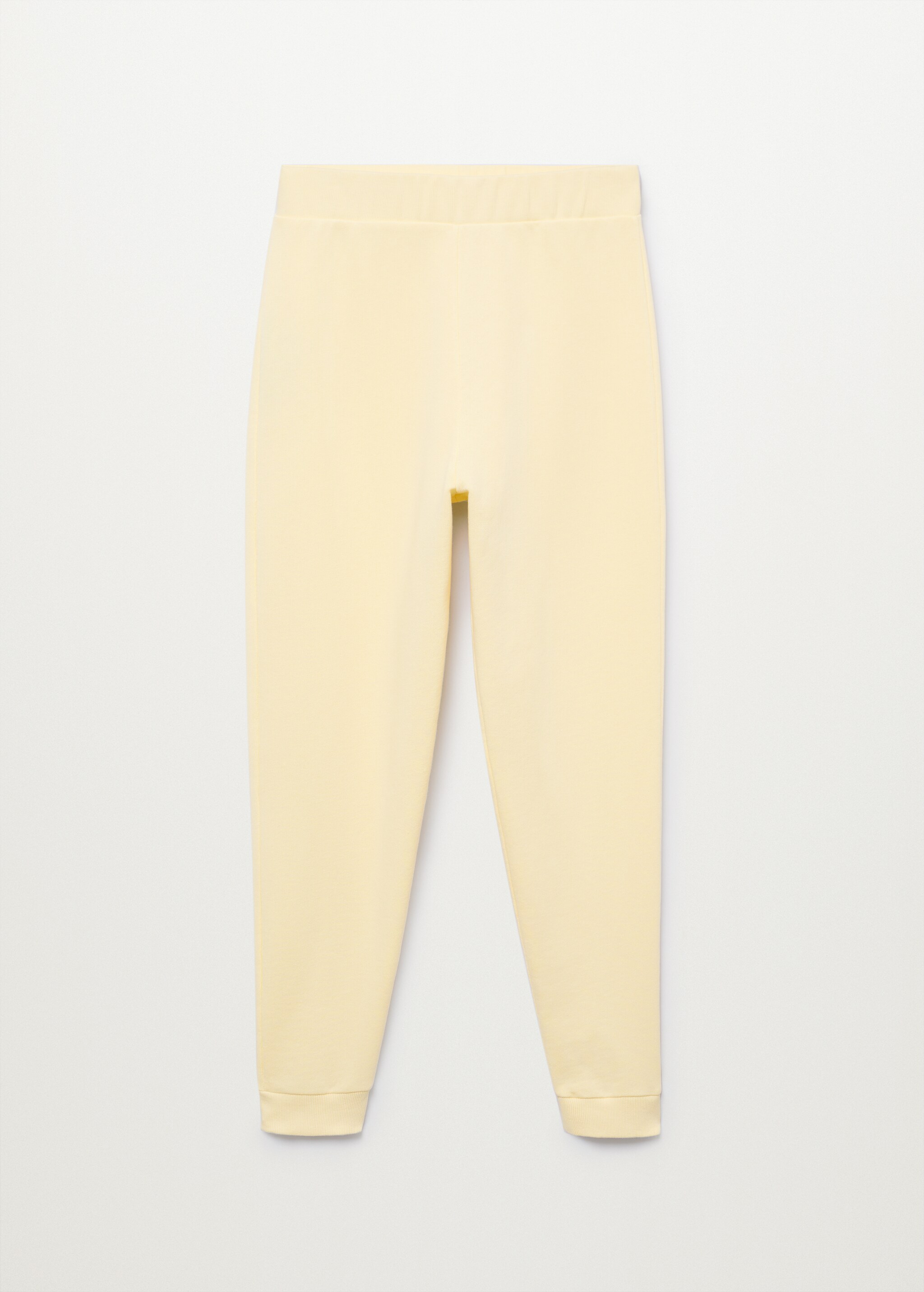 Cotton jogger-style trousers - Article without model
