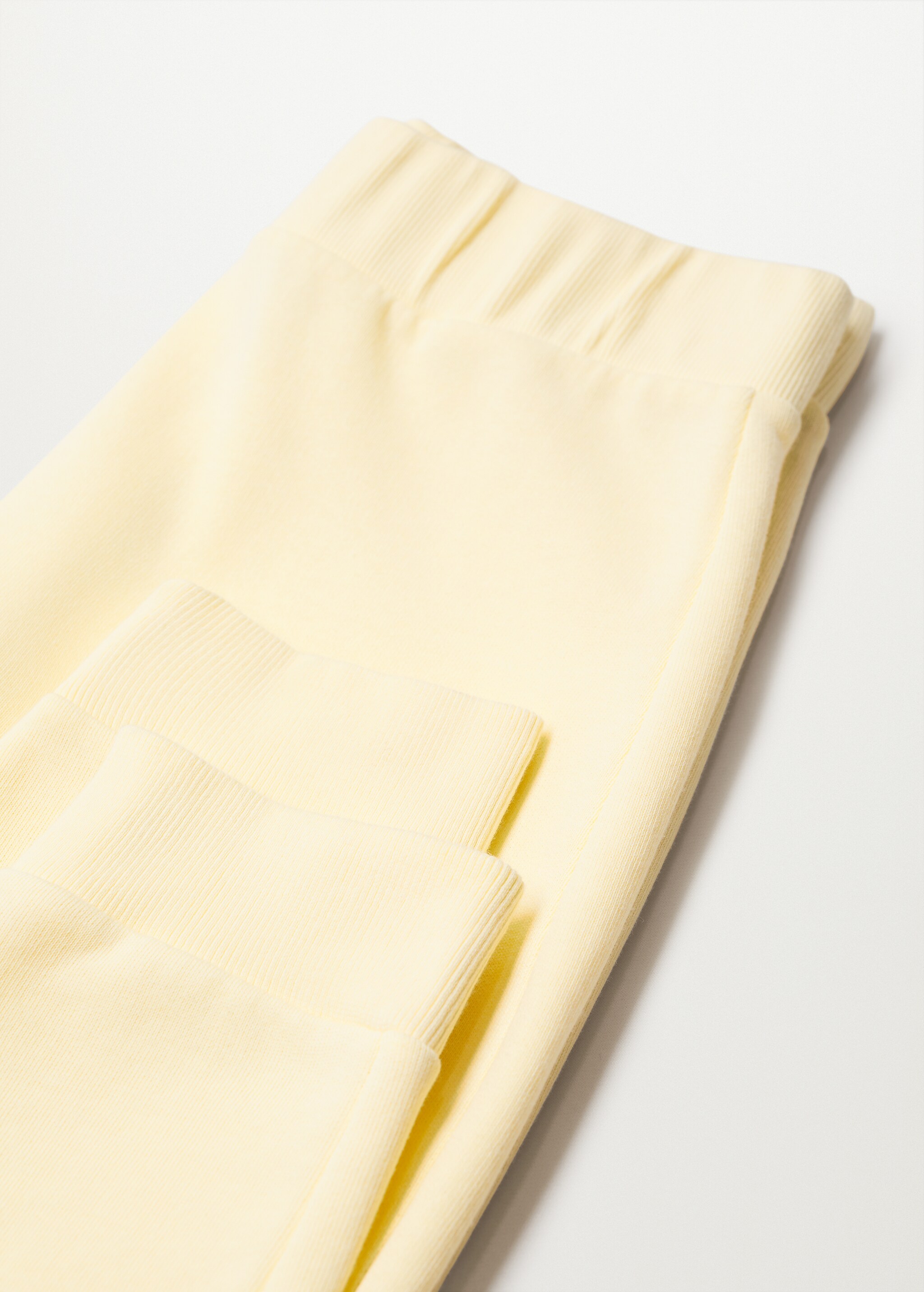Cotton jogger-style trousers - Details of the article 8