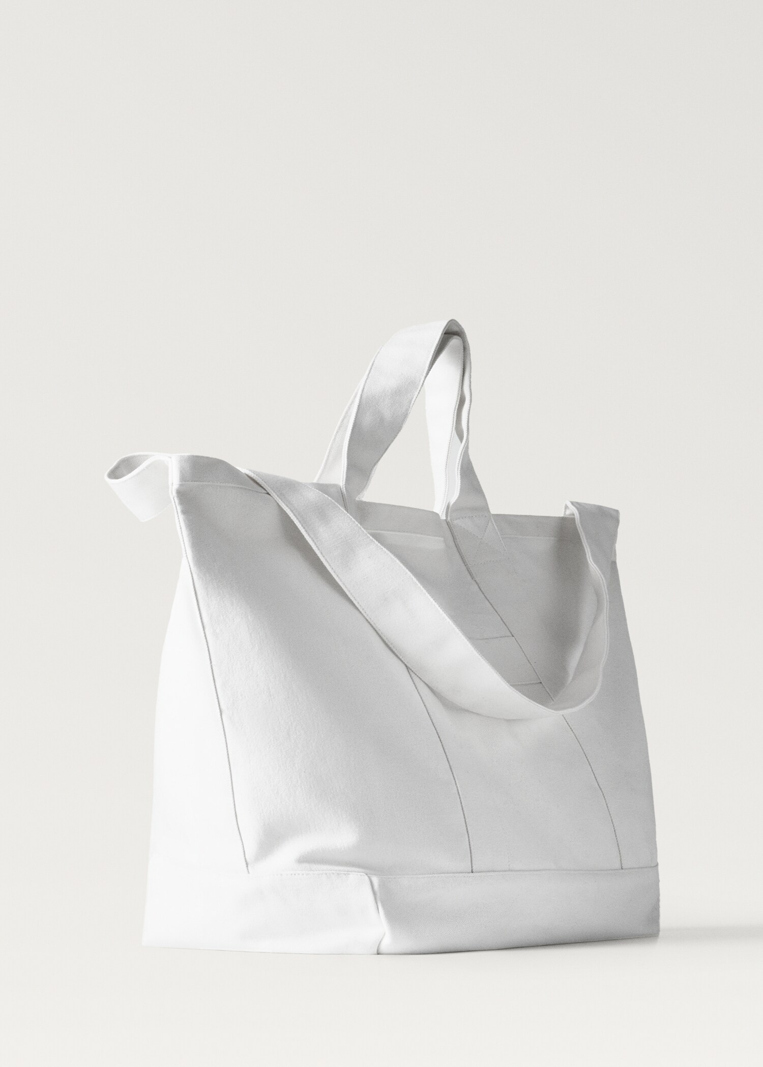 Plain cotton beach bag - Details of the article 1