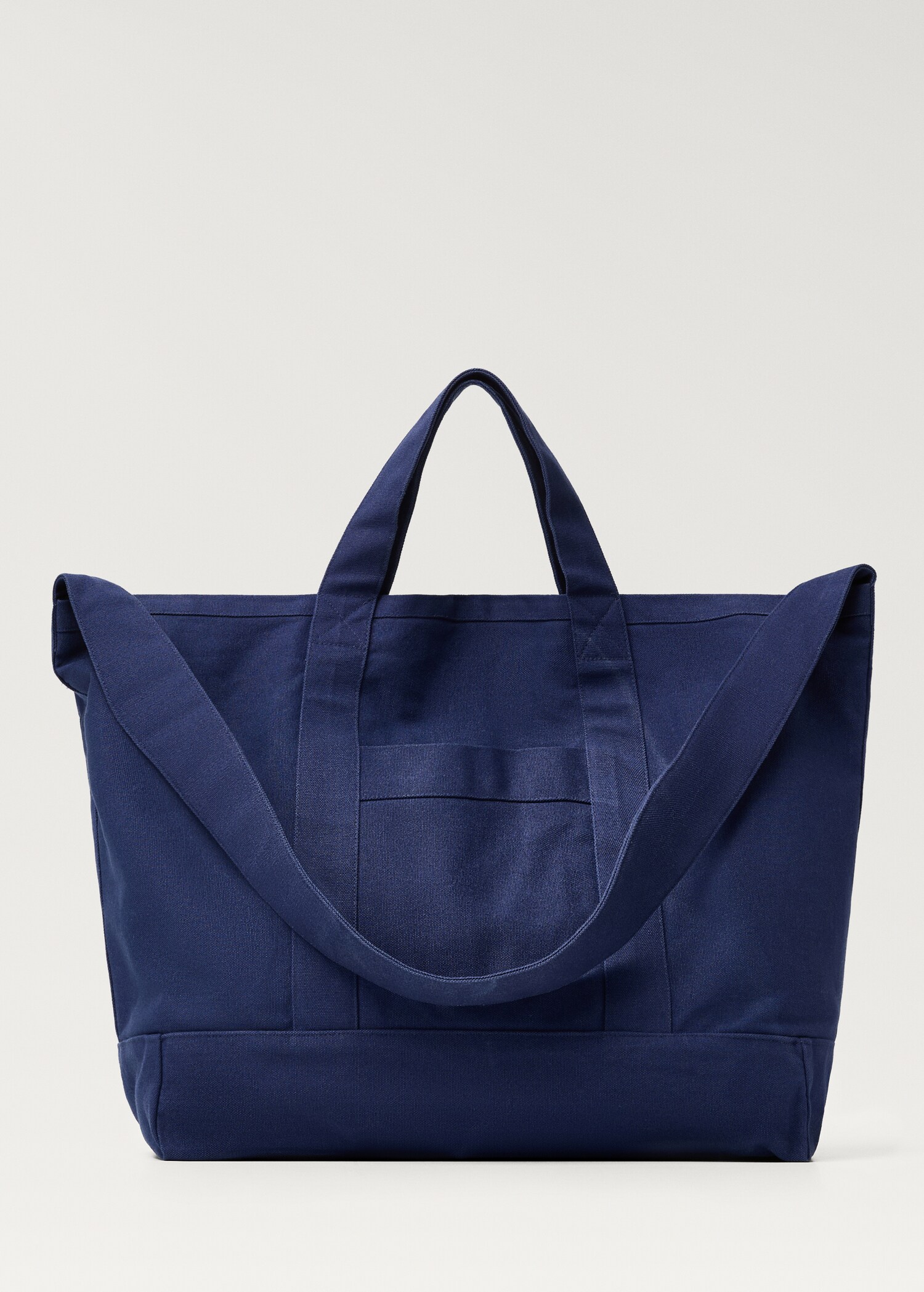 Plain cotton beach bag - Article without model
