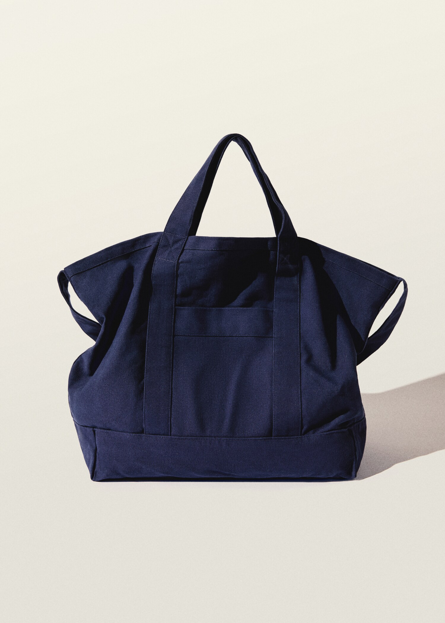 Plain cotton beach bag - Details of the article 8