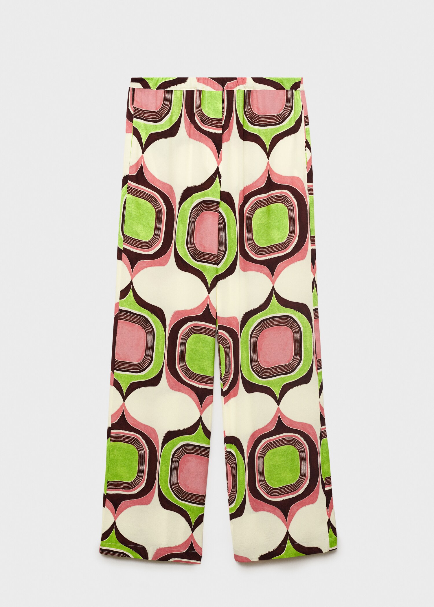 Geometric print pants - Article without model