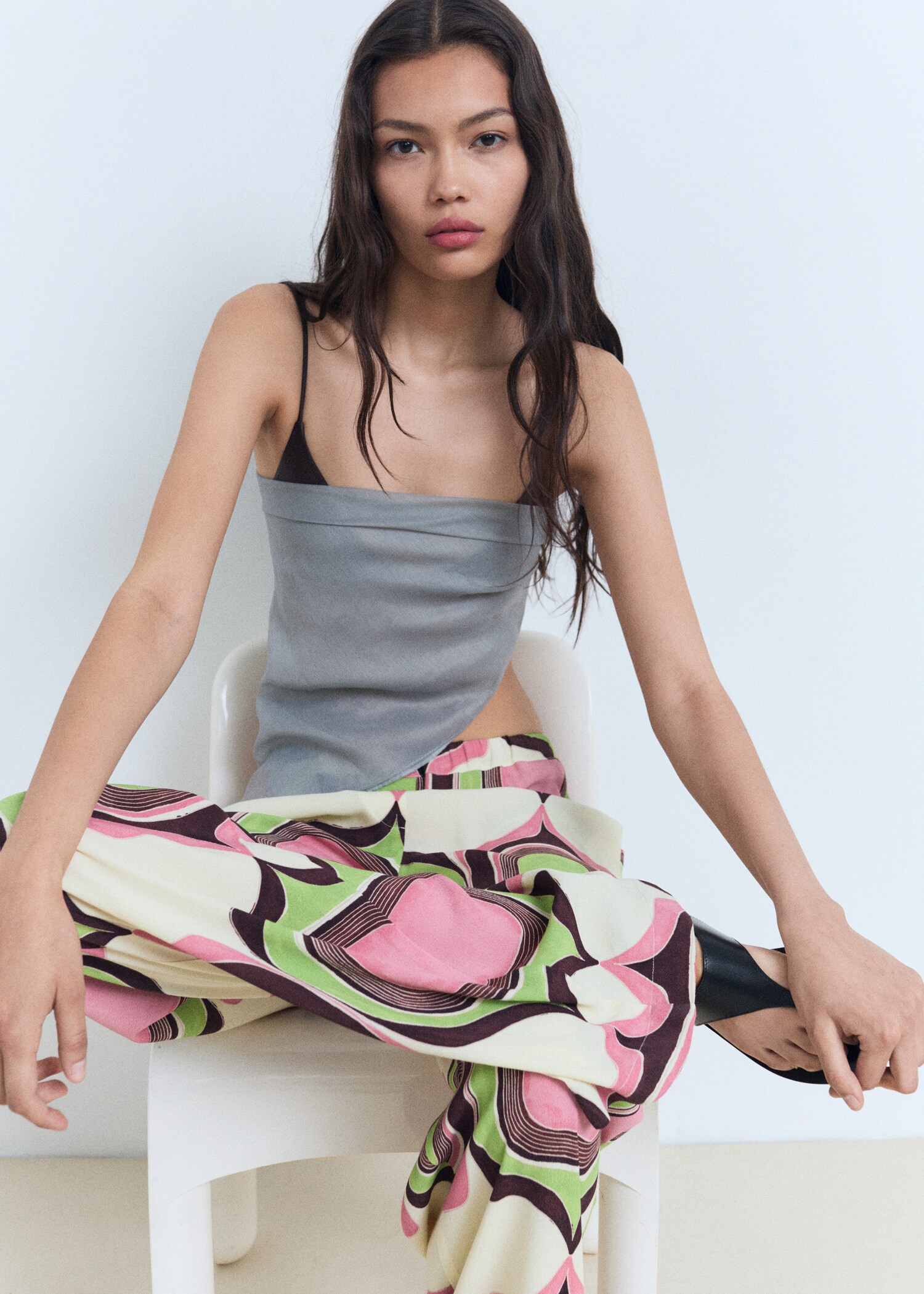 Geometric print pants - Details of the article 2