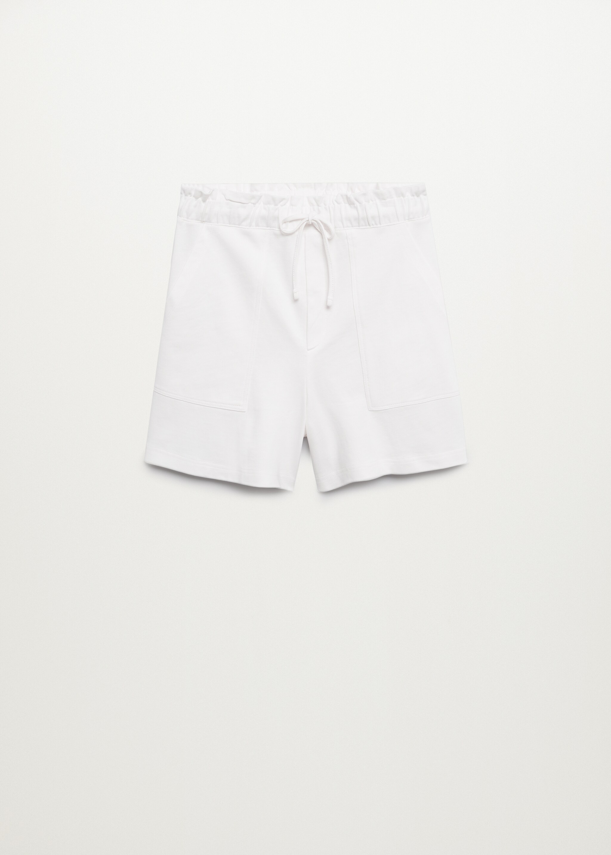 Pockets cotton shorts - Article without model