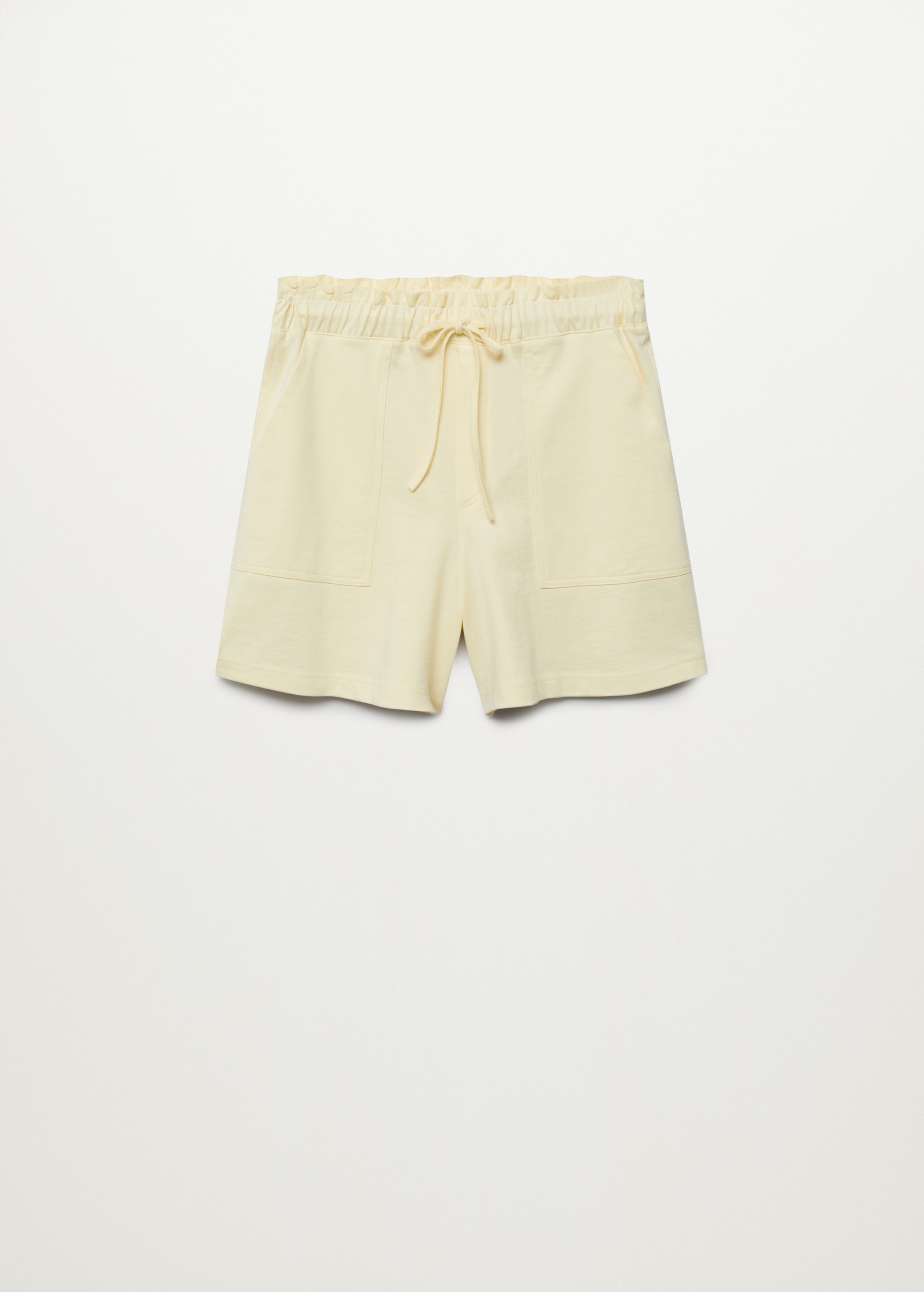 Pockets cotton shorts - Article without model