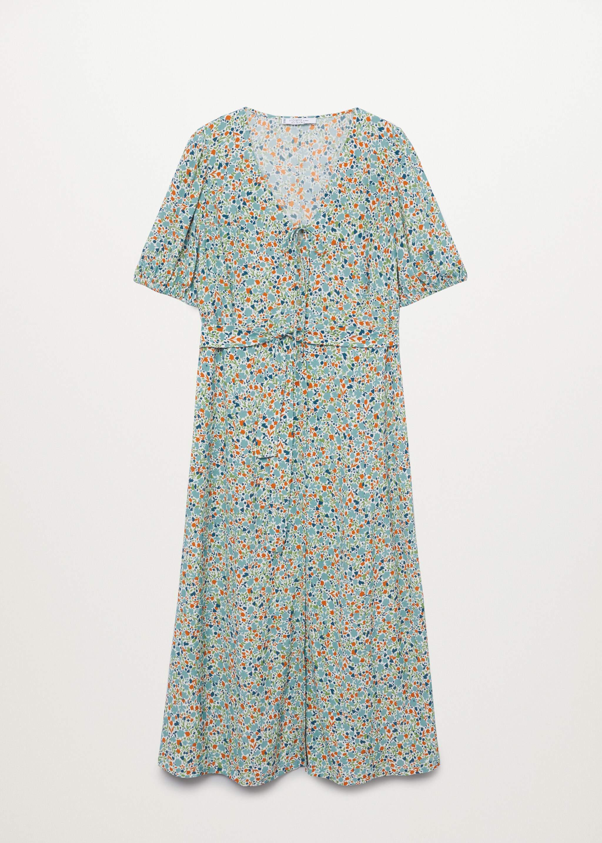 Vestido fluido estampado floral - Artículo sin modelo