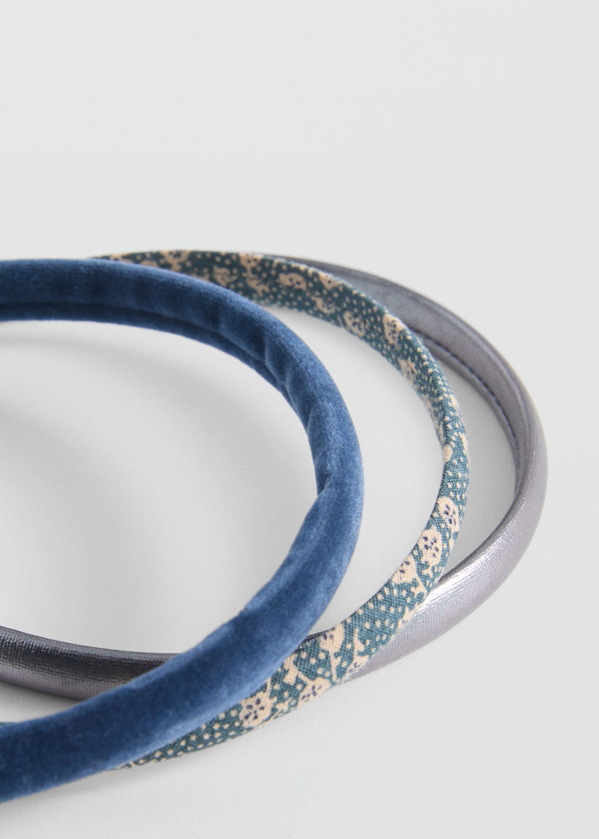 Pack of 3 headbands - Medium plane, Blue. Ref: 87080305-00.