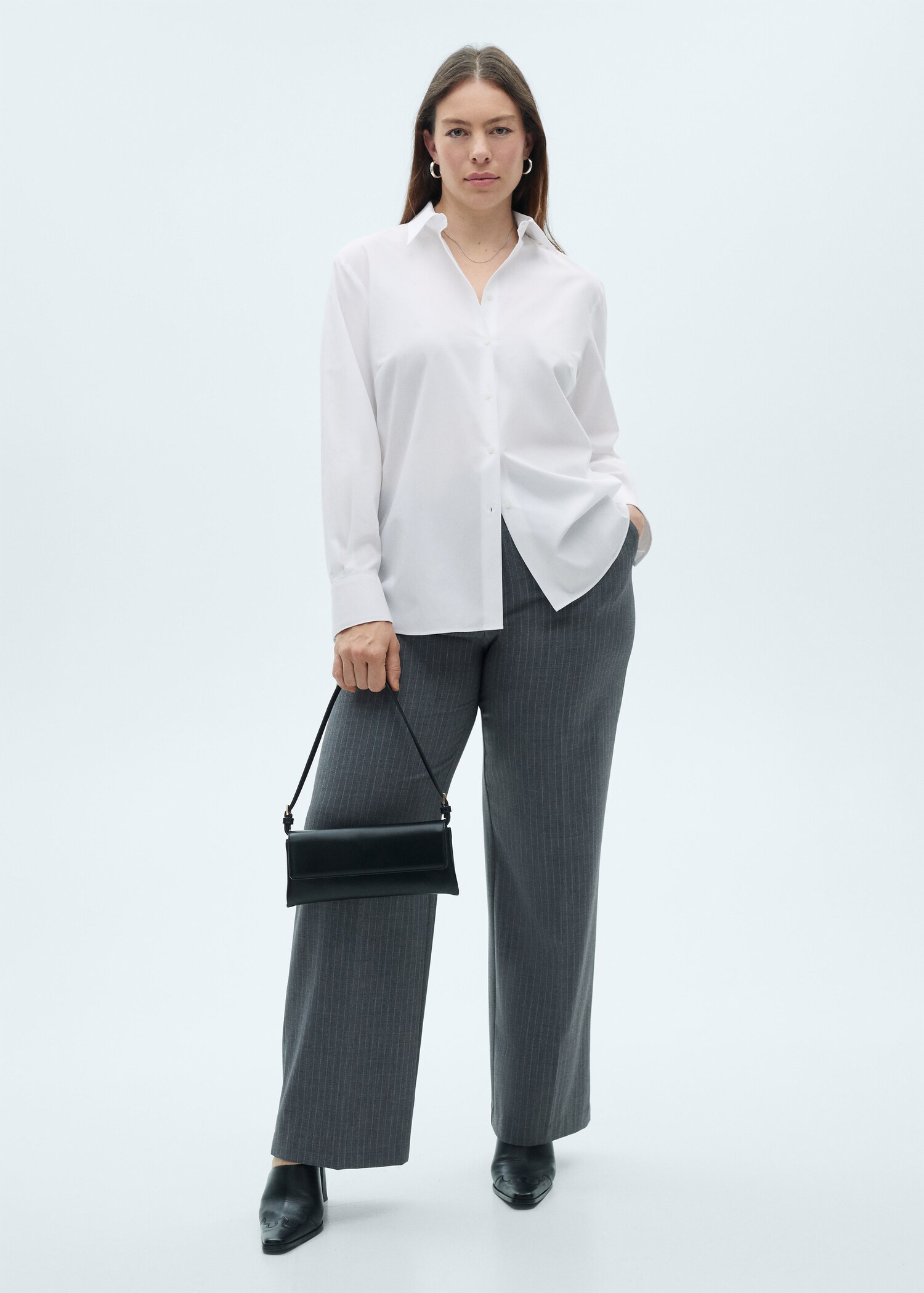 Skjorta regular blandning bomull lyocell - Detaljer om artikeln 3