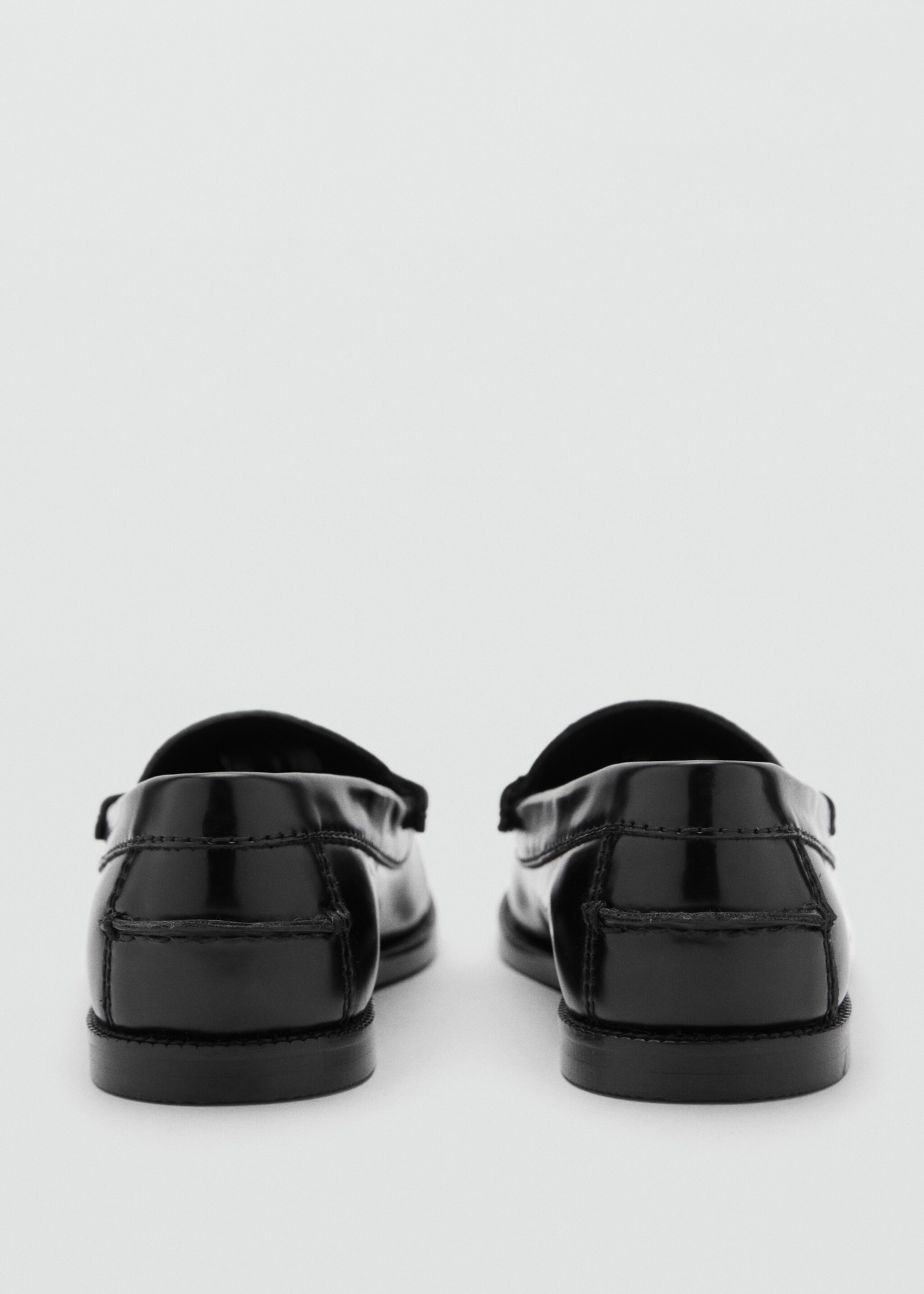 Classic loafers - Details of the article 1, Black. Ref: 87080420-00.
