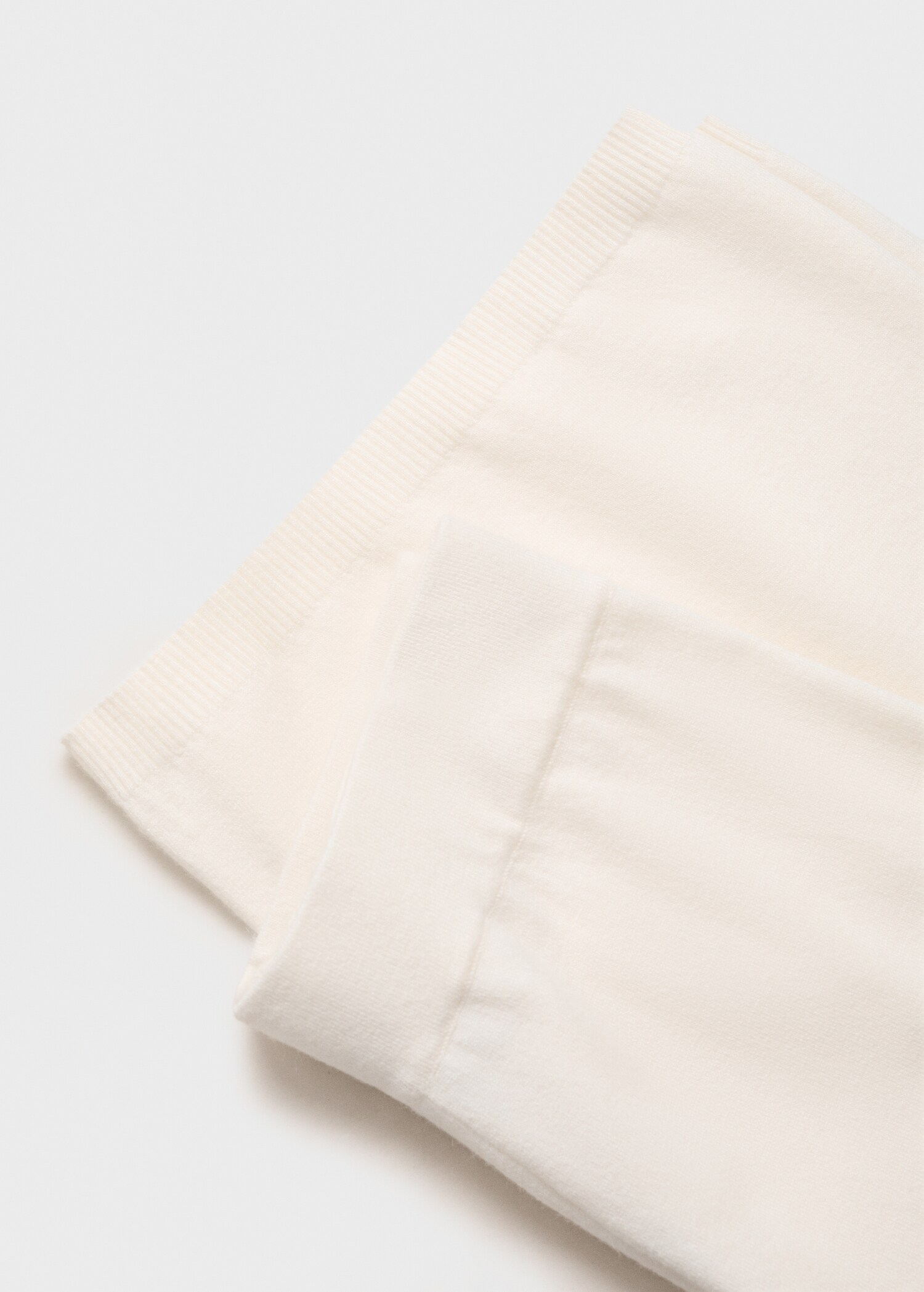 Fine-knit wide-leg trousers - Details of the article 0