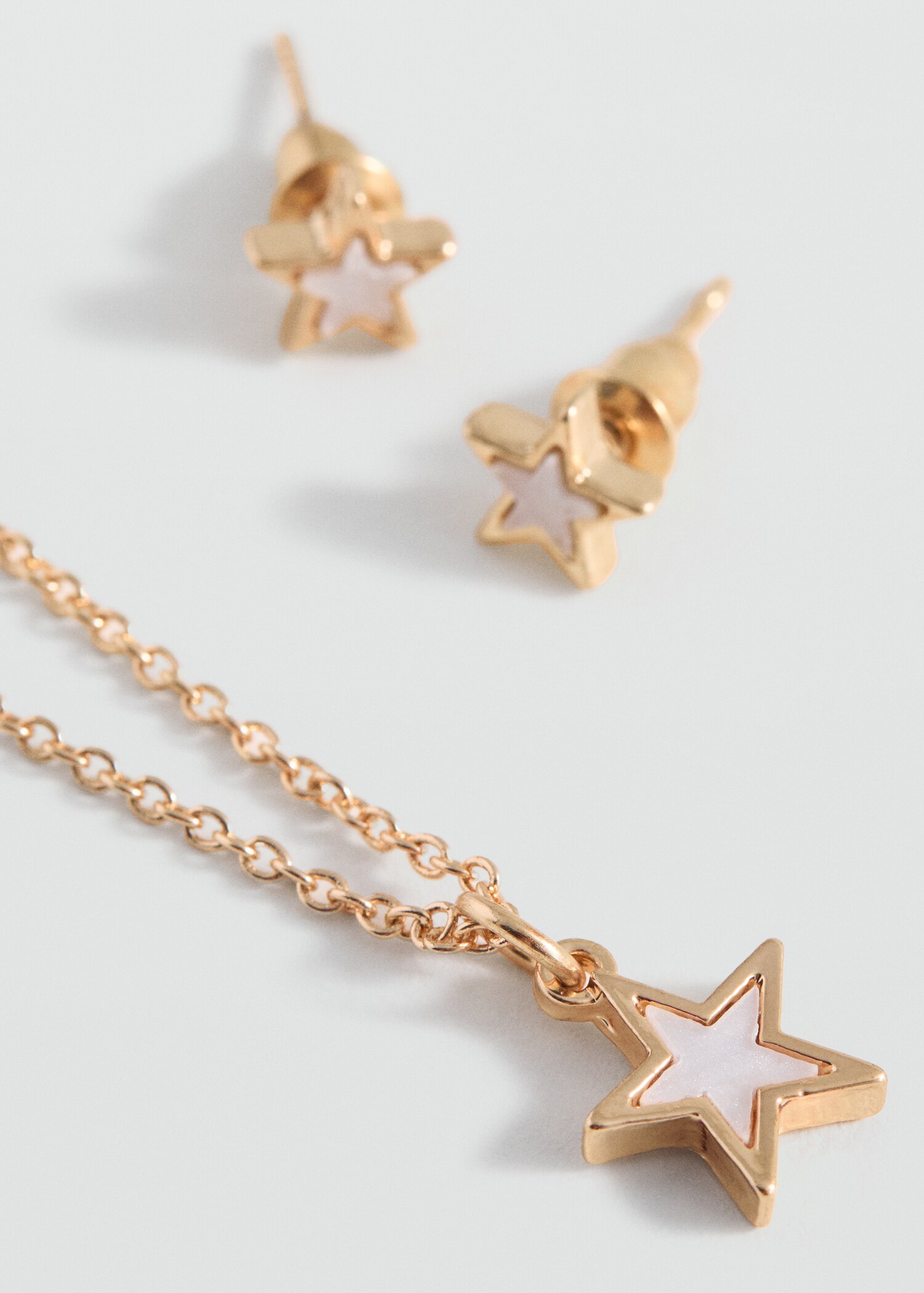 Necklaces and earrings set - Medium plane