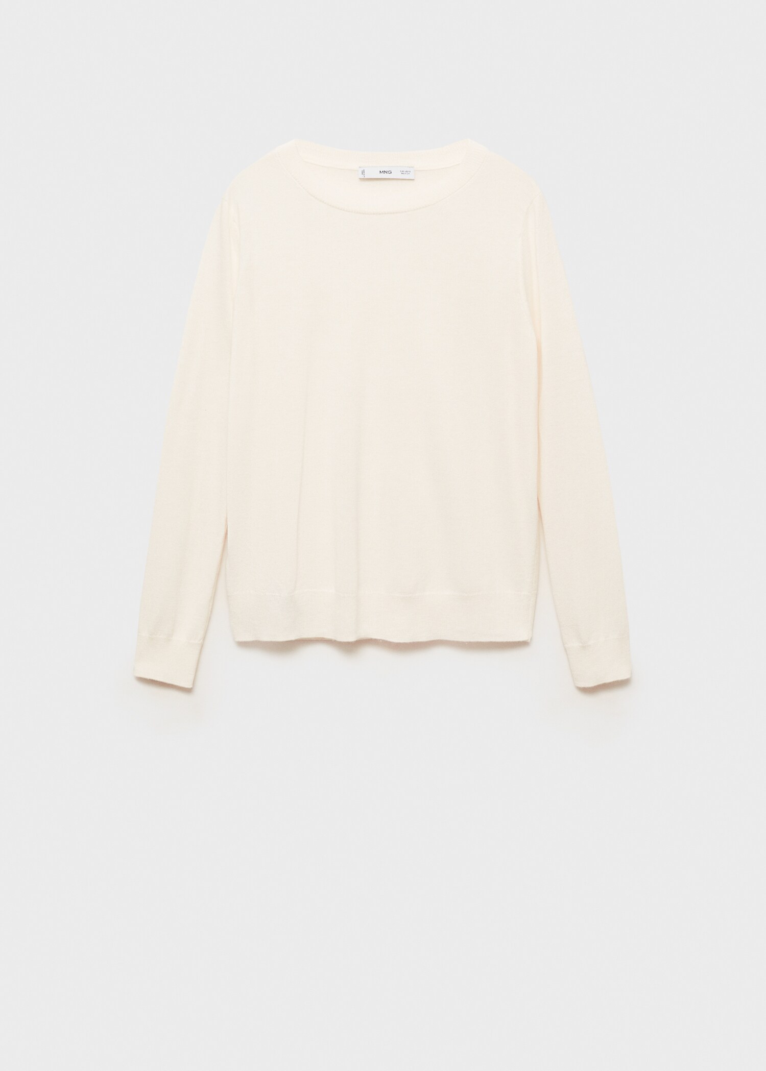 Jersei barreja llana coll rodó - Article sense model