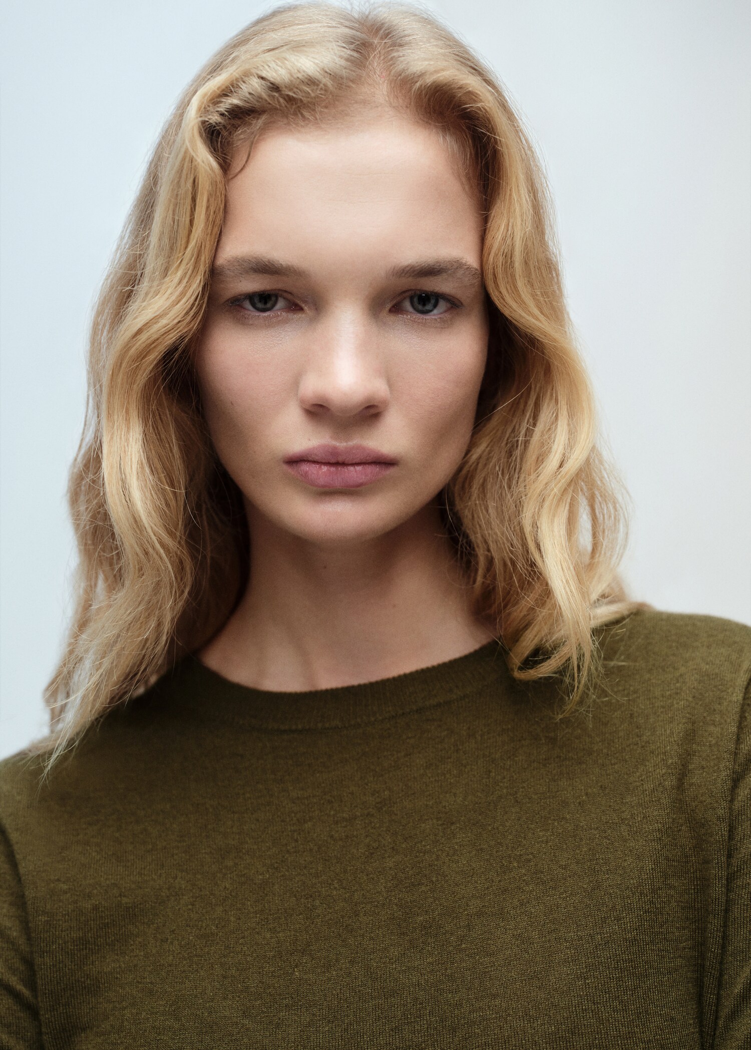 Jersei barreja llana coll rodó - Detall de l'article 1