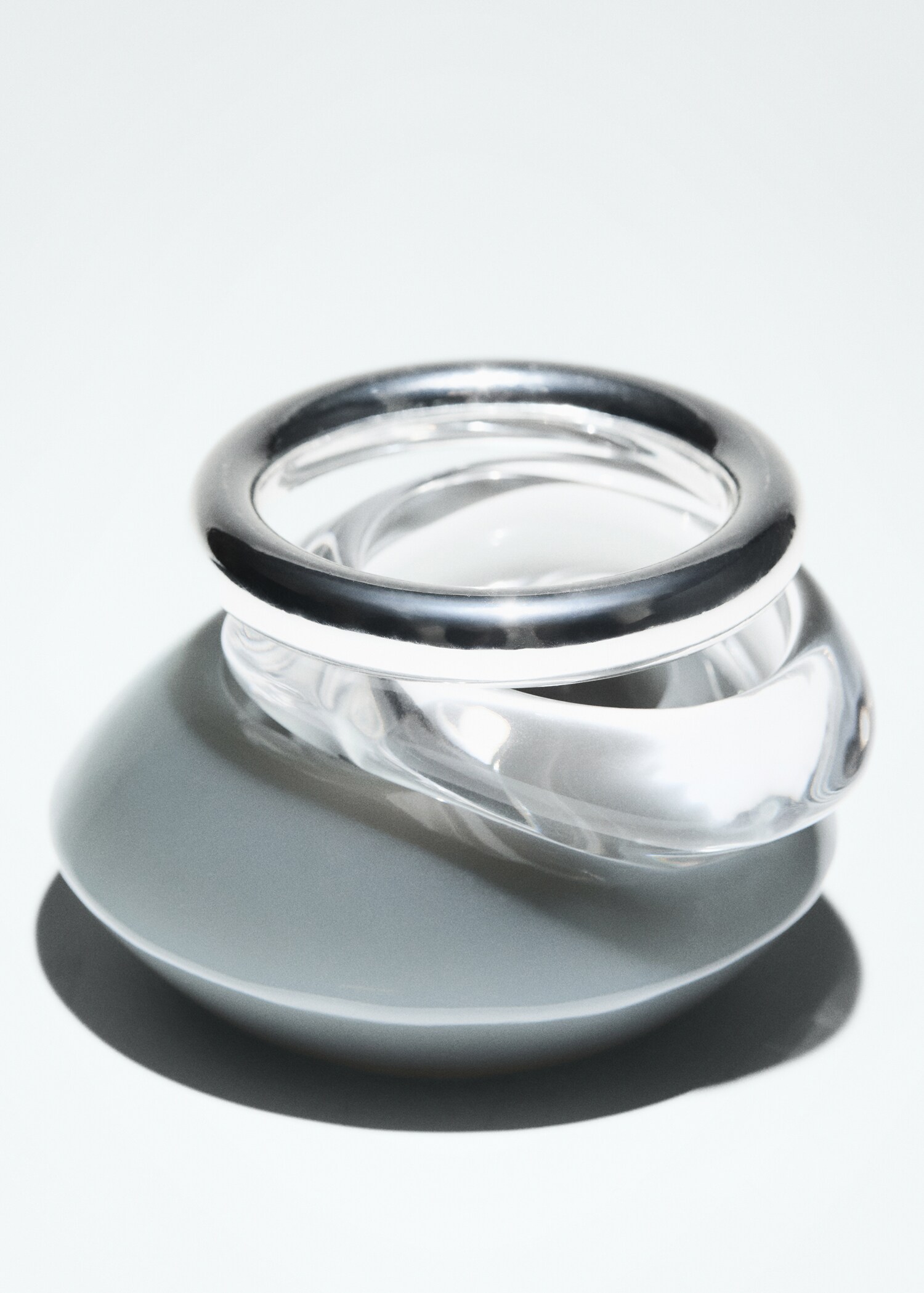 Pack of 3 combined resin bracelets - Details of the article 5