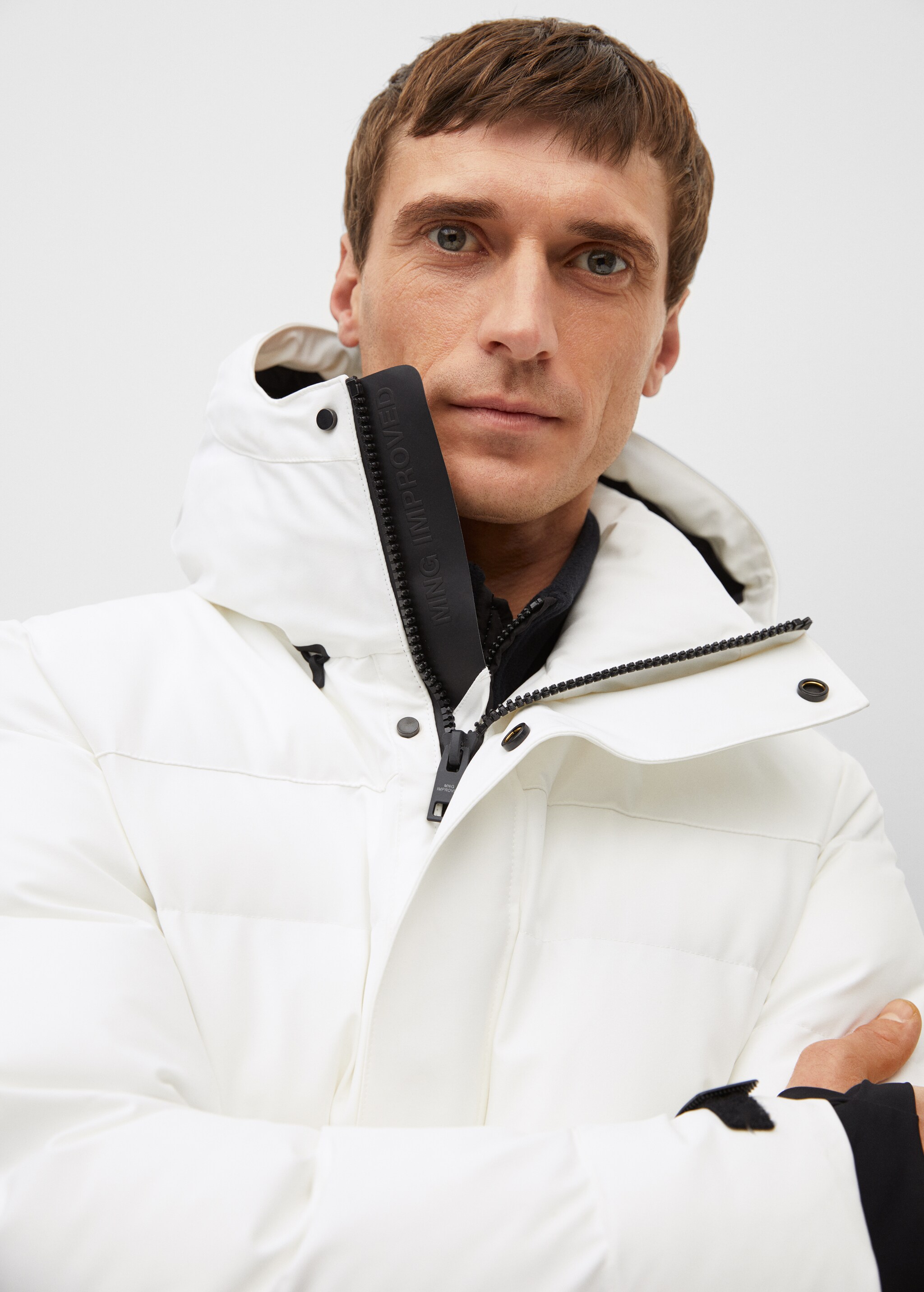 Anorak acolchado tejido técnico - Detalle del artículo 2
