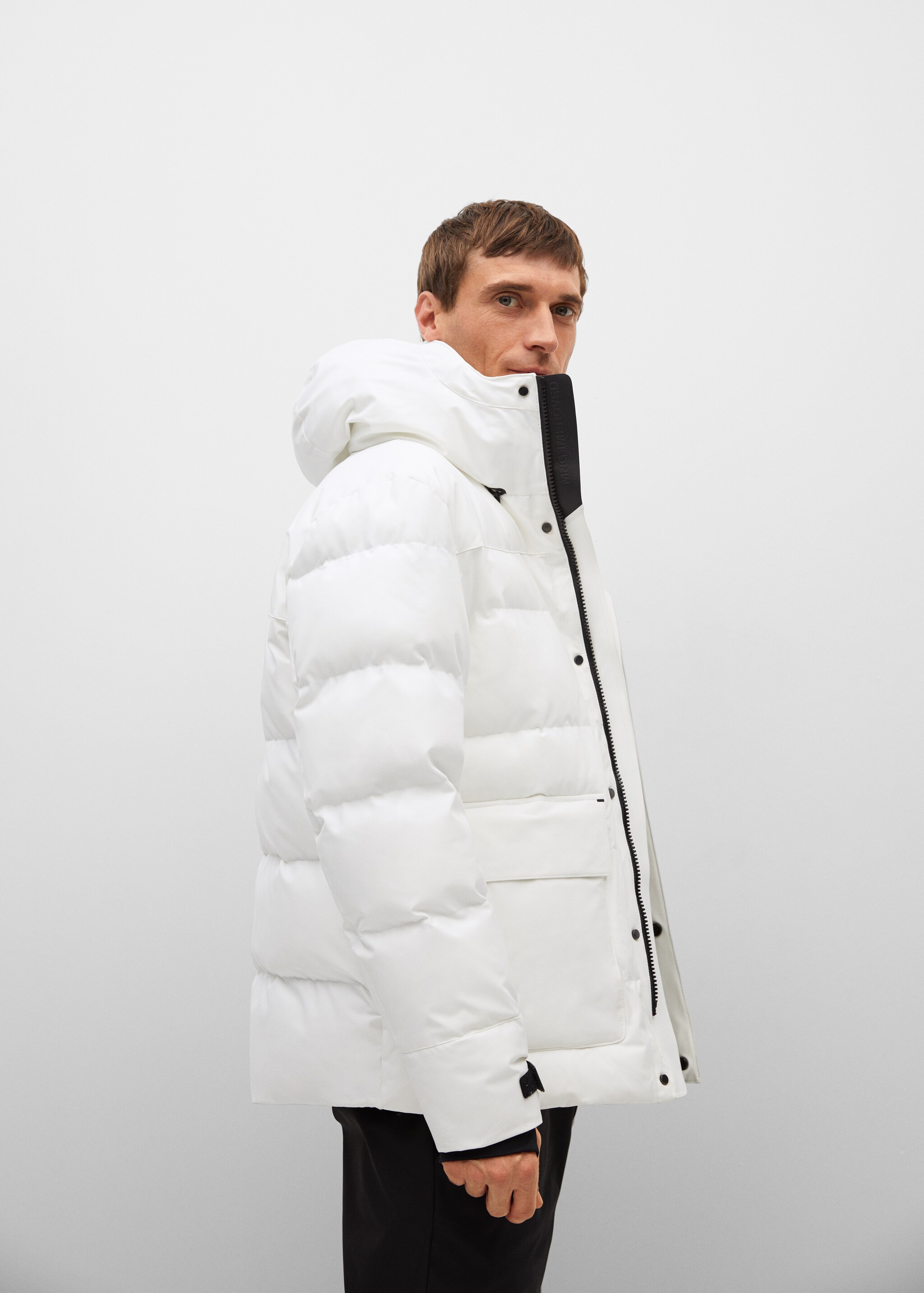 Anorak acolchado tejido técnico - Detalle del artículo 4