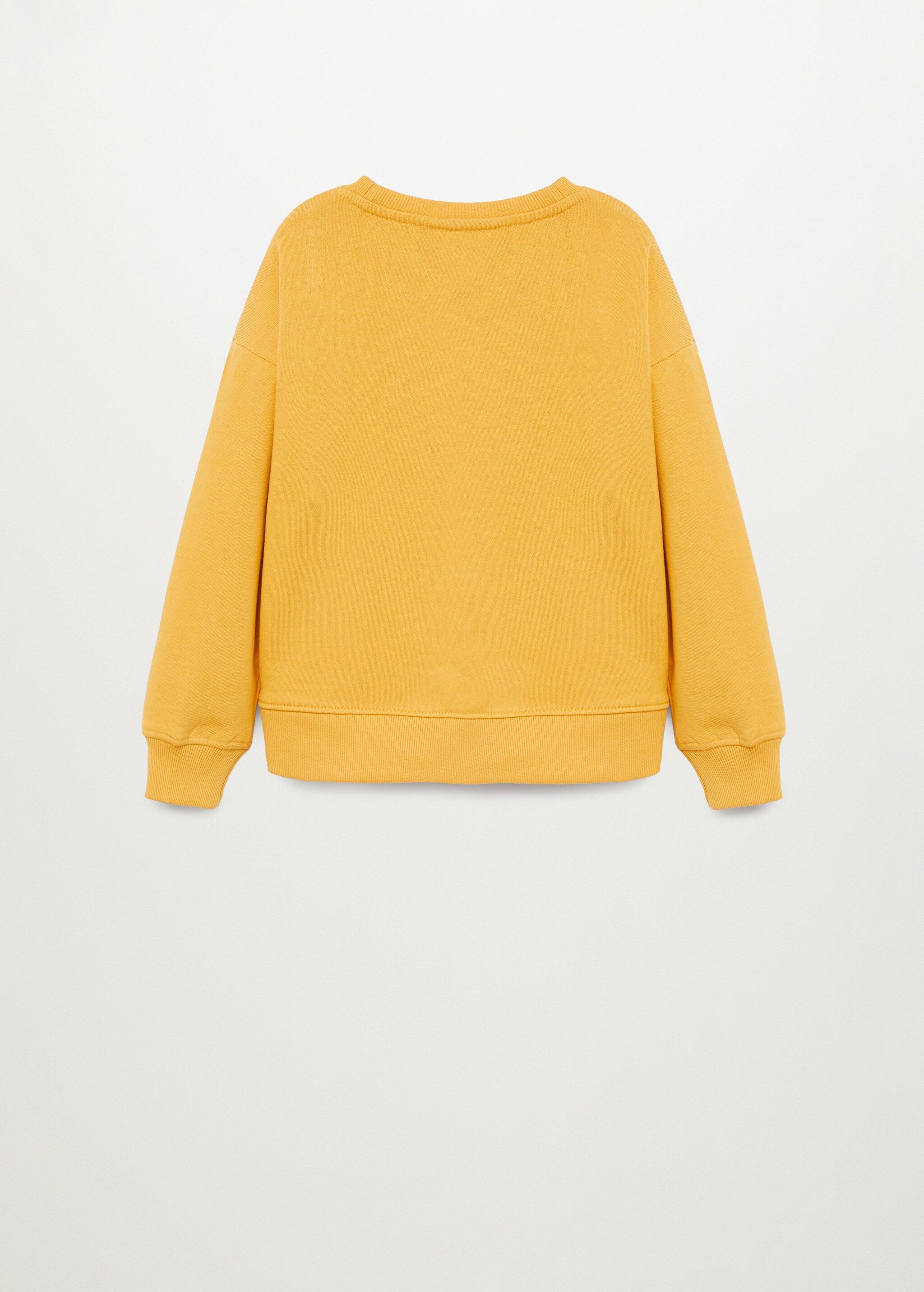 Sudadera estampada algodón orgánico - Reverso del artículo
