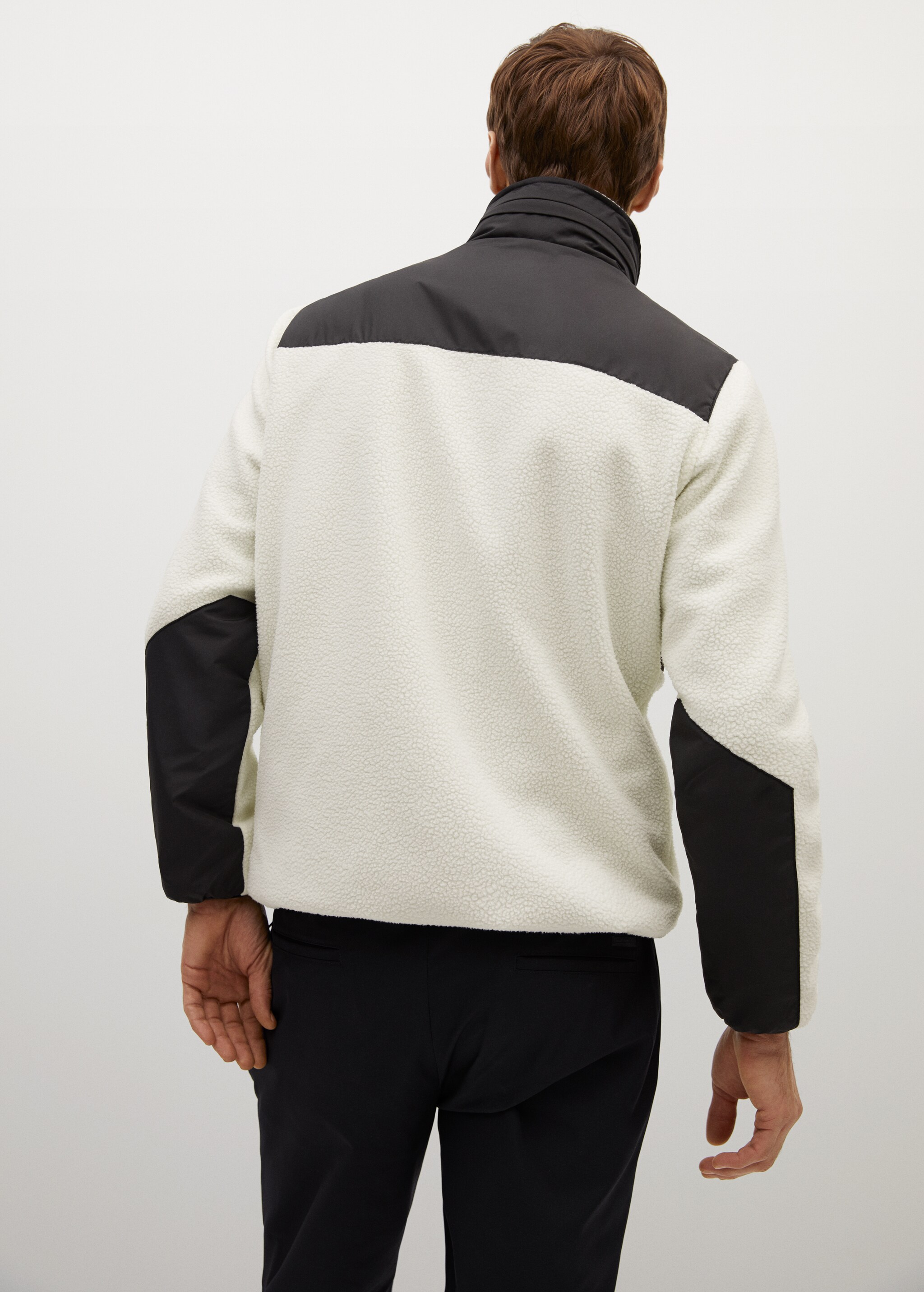 Chaqueta tejido polar - Reverso del artículo