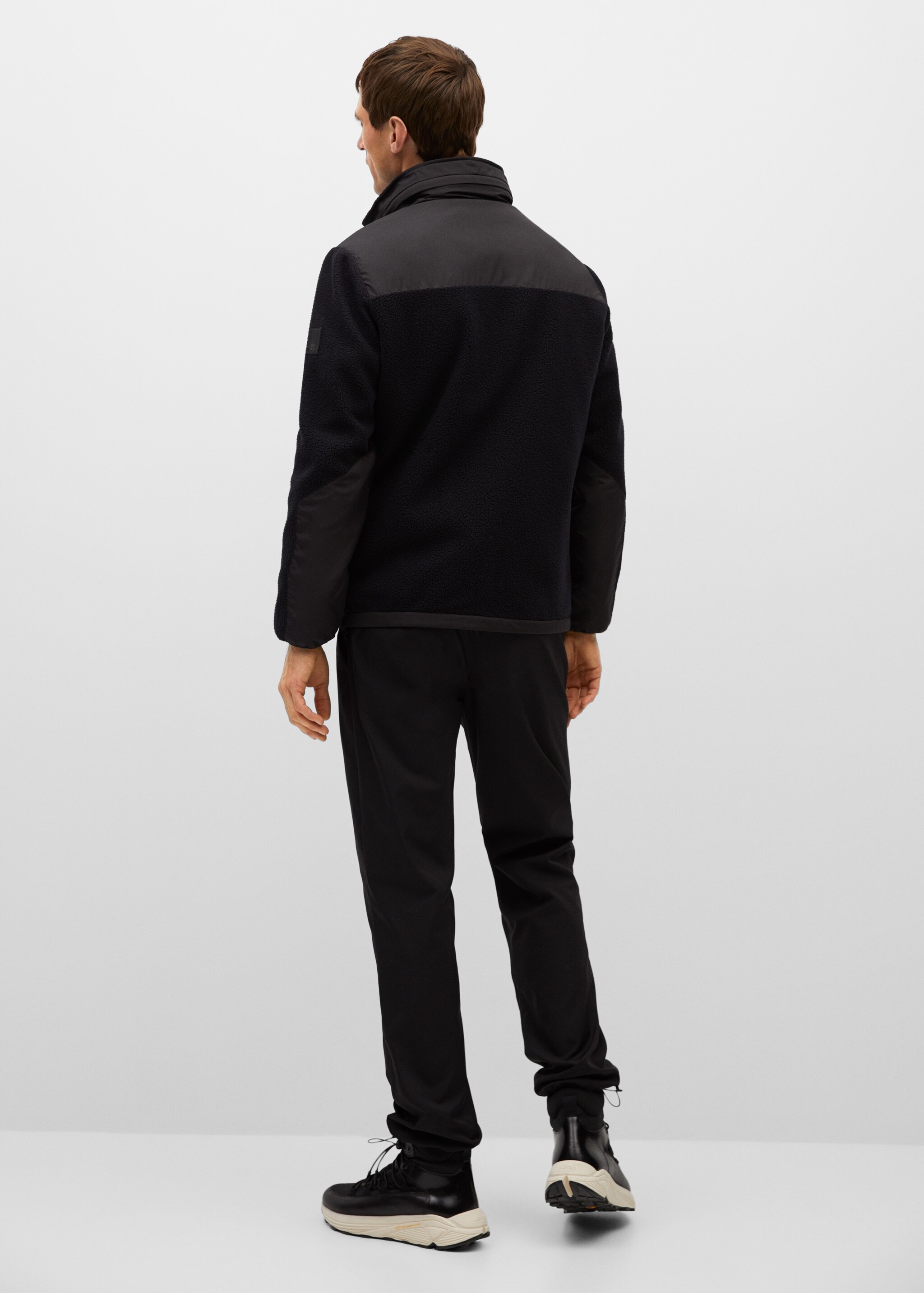 Chaqueta tejido polar - Reverso del artículo