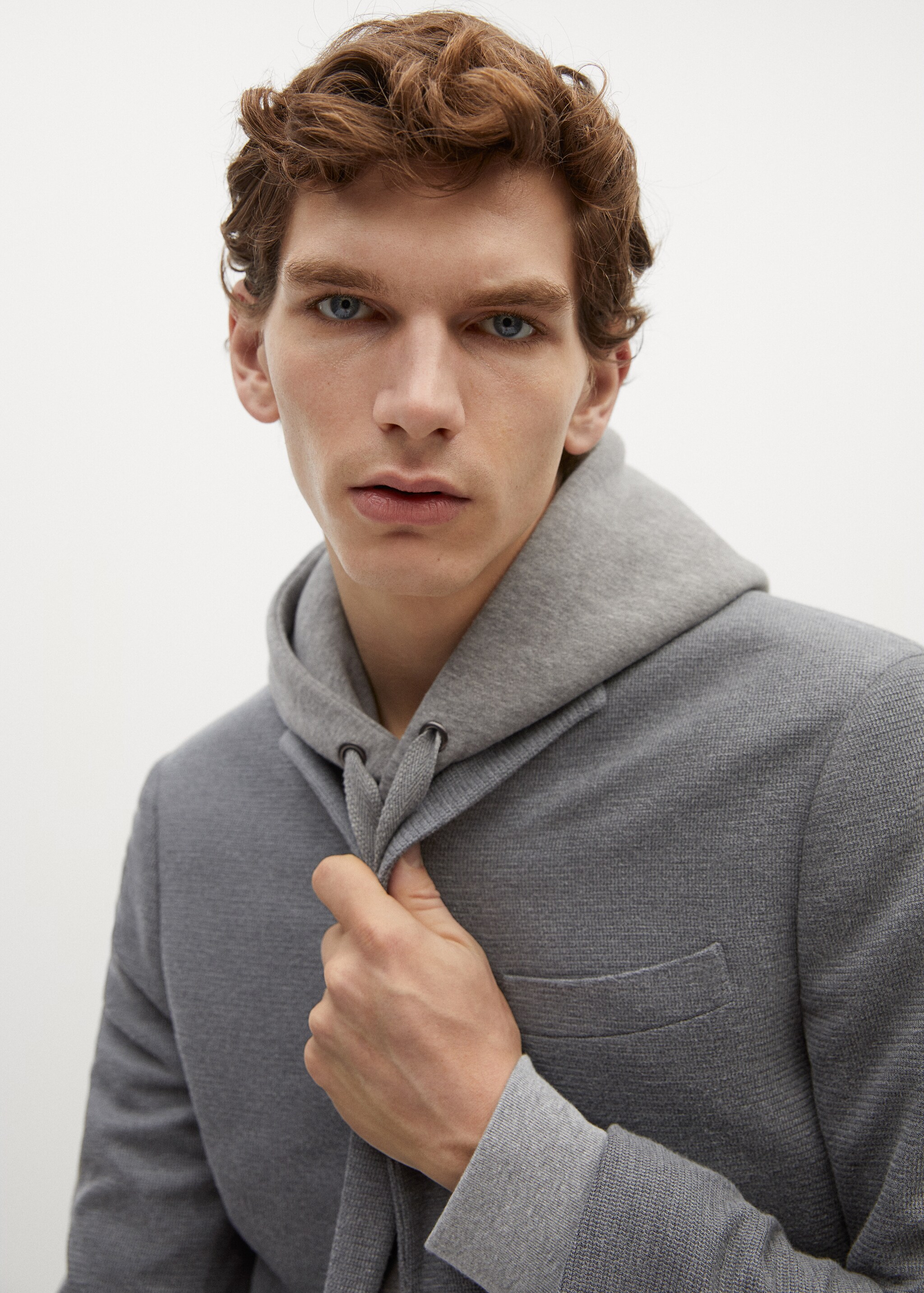 Sako slim fit se strukturou - Detail zboží 3