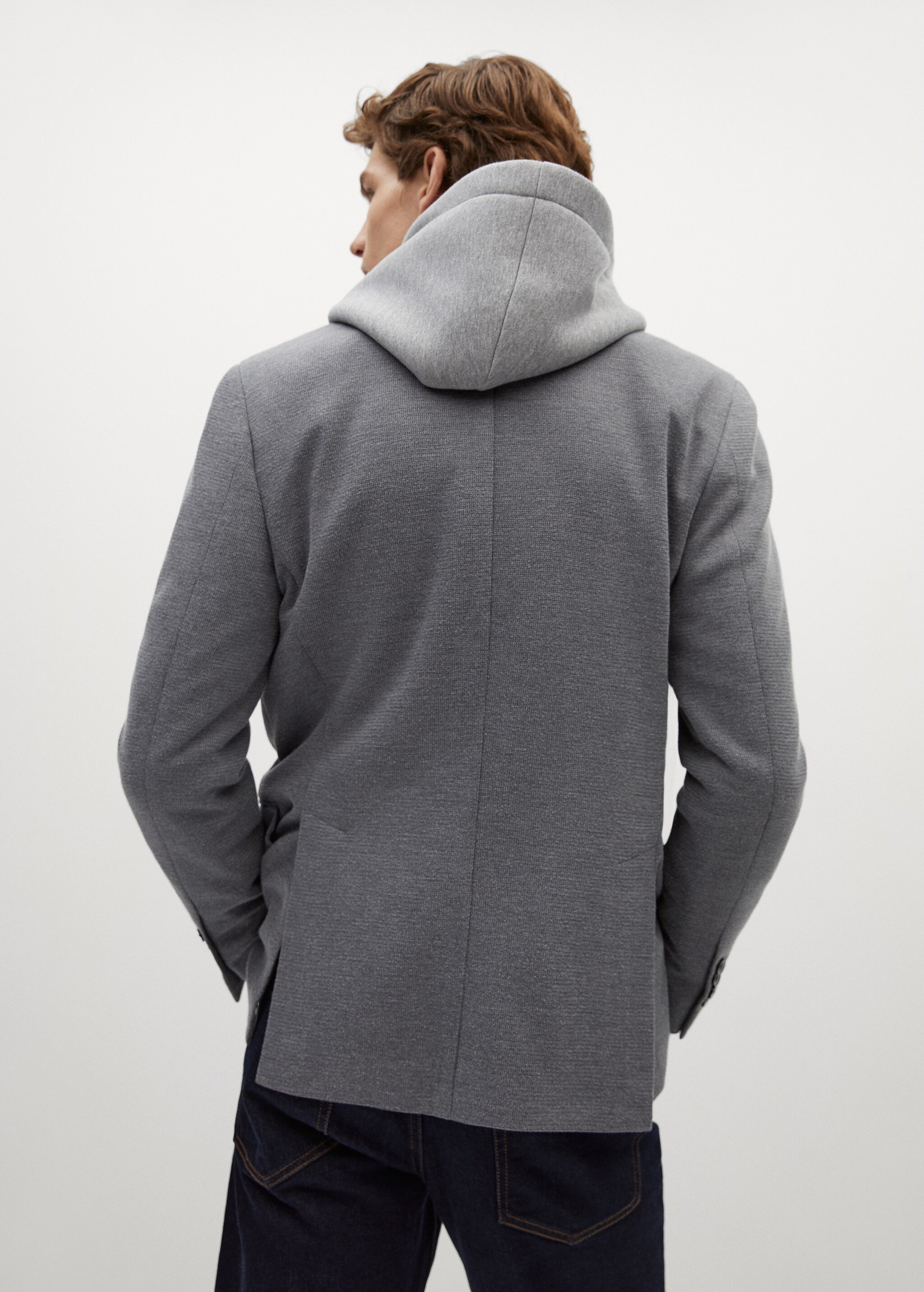 Sako slim fit se strukturou - Zadní strana zboží