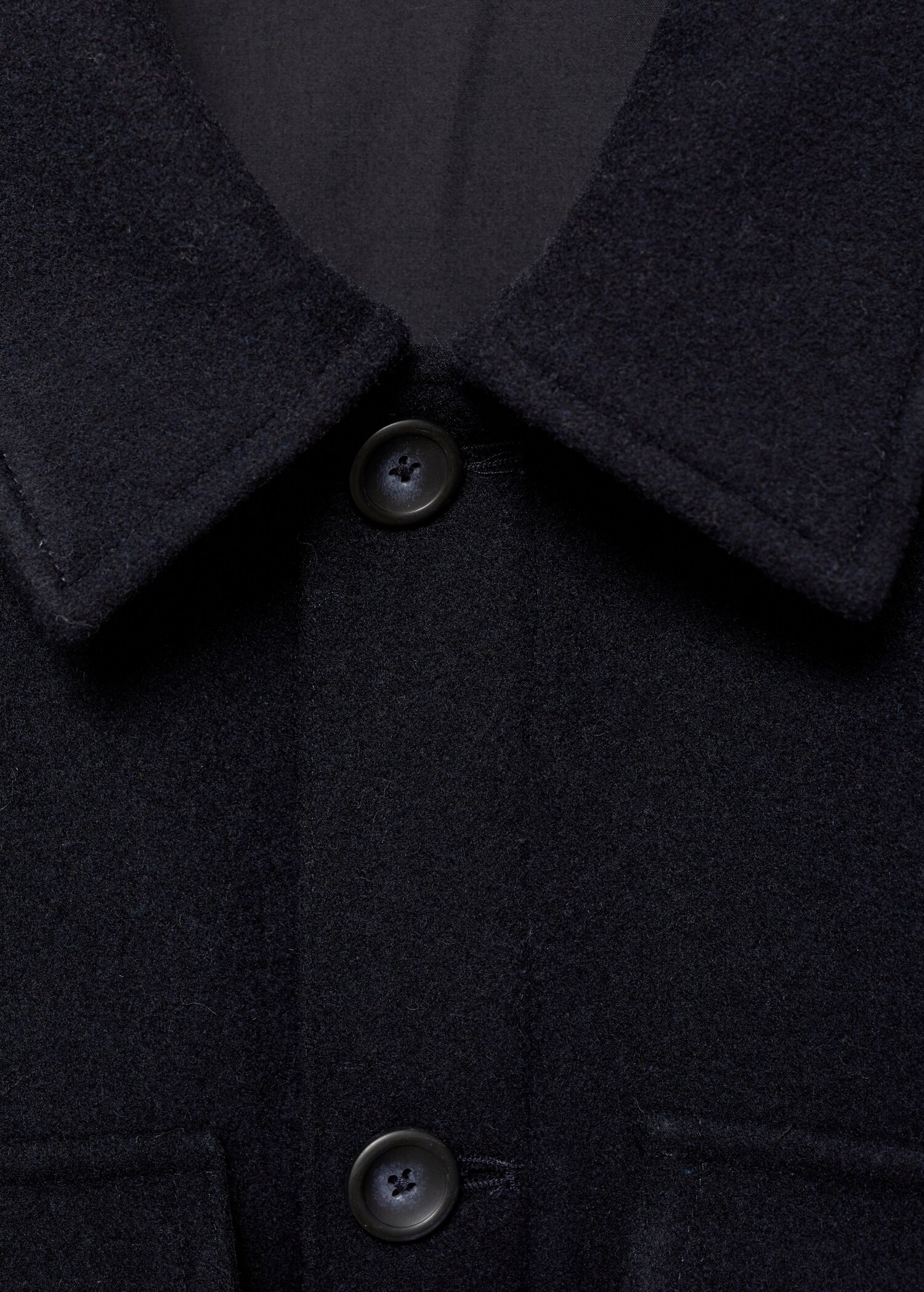 Surchemise laine mélangée flanelle - Détail de l'article 8