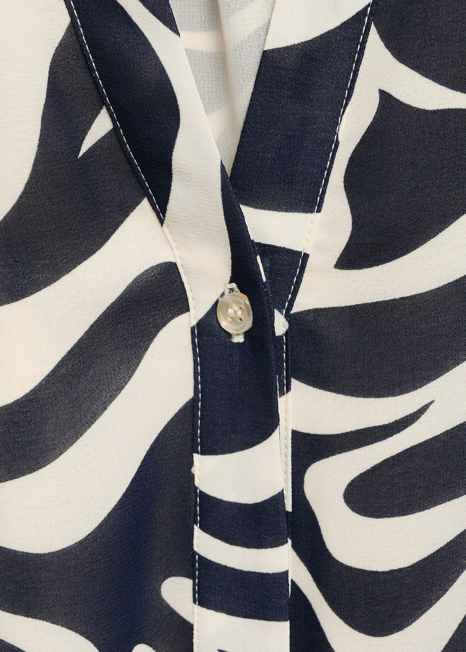 Bedrucktes Rüschenkleid - Detail des Artikels 8