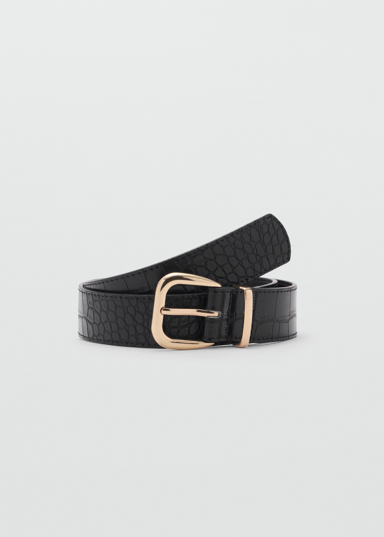 Crocodile-effect belt - Article without model