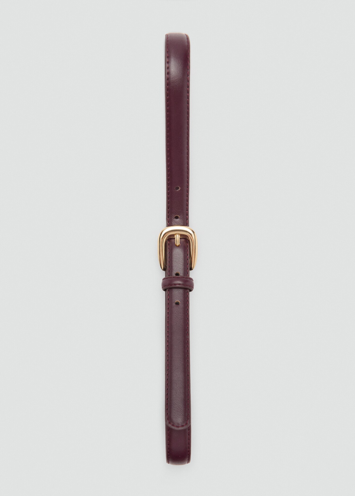 Skinny faux-effect belt - Details of the article 2