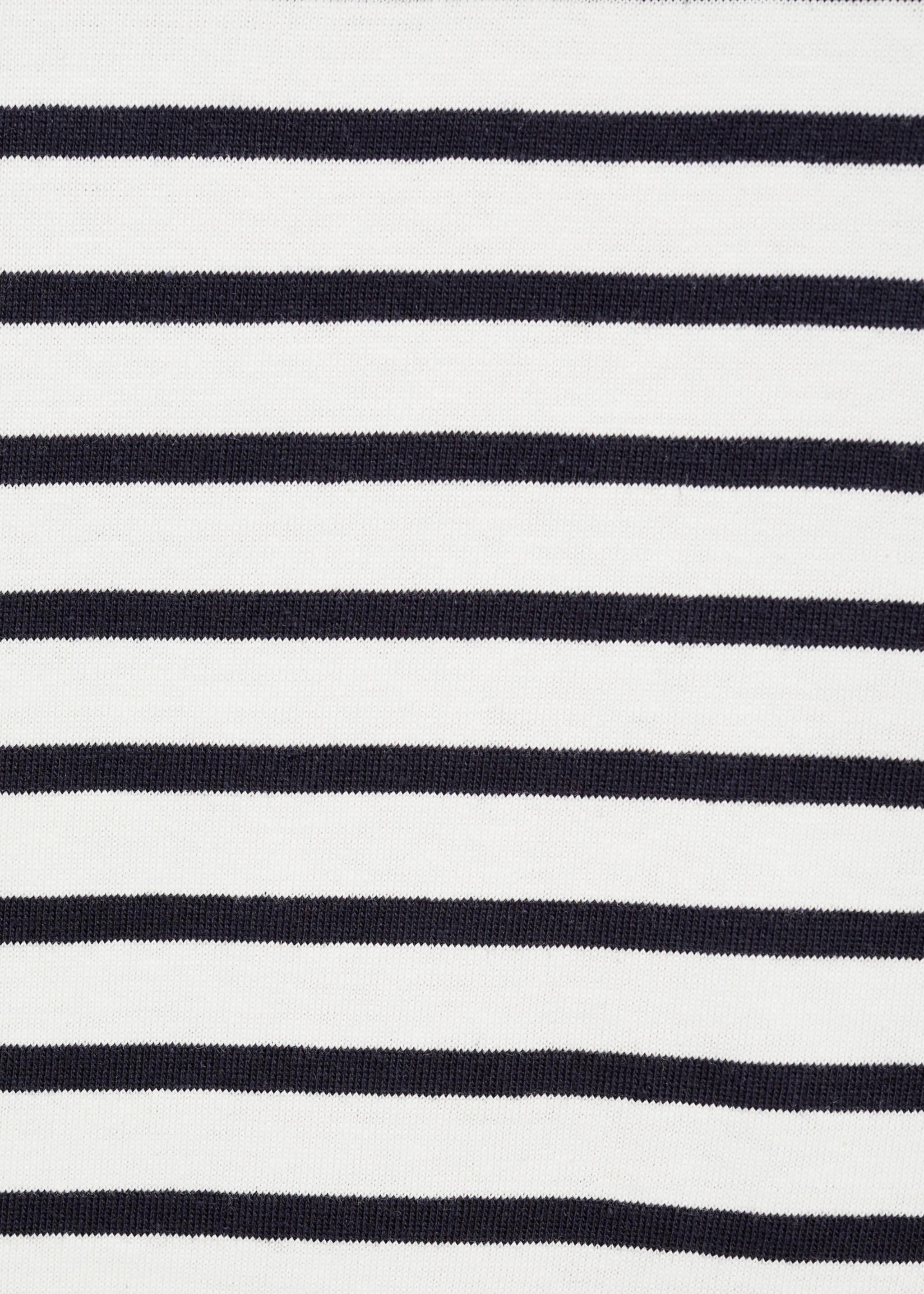 Camiseta 100% algodón rayas - Detalle del artículo 0, Azul marino oscuro. Ref: 87080614-00.