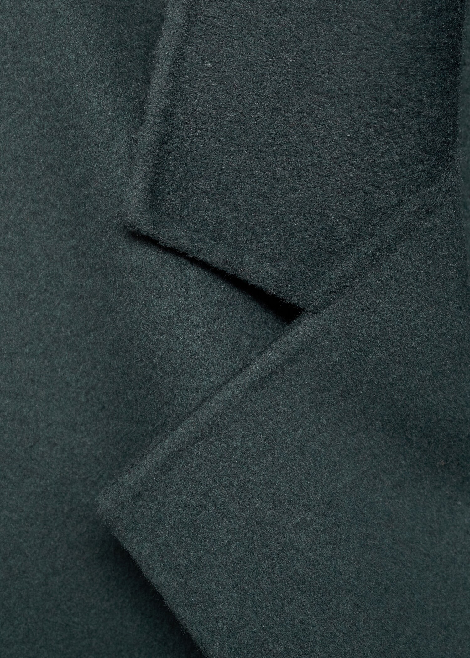Handmade oversized wool coat - Details of the article 8