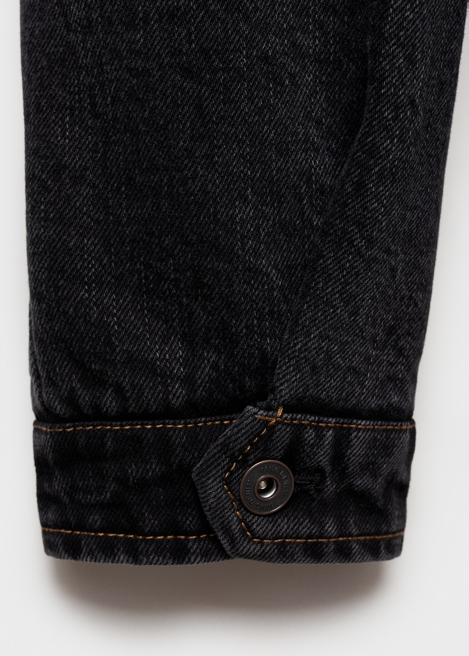 Caçadora denim rentat fosc - Detall de l'article 0