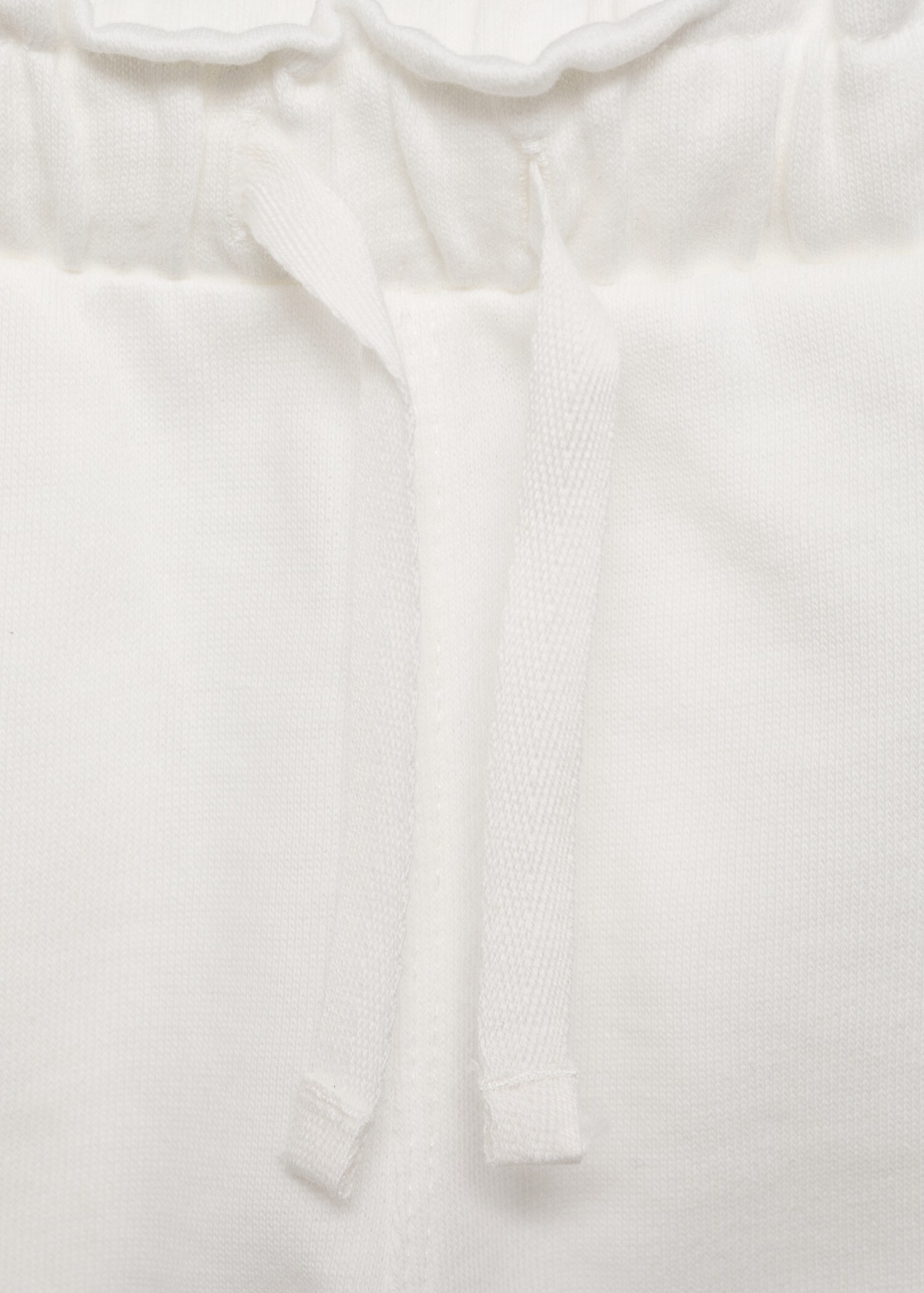 Elastic waist cotton trousers - Details of the article 8