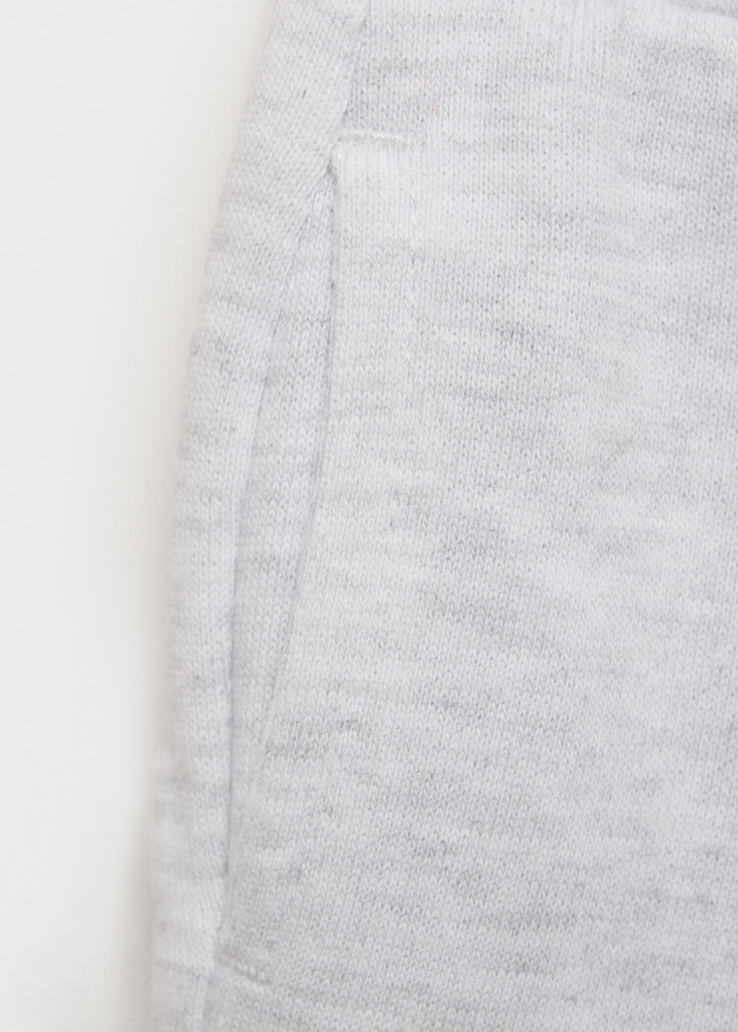 Elastic waist cotton trousers - Details of the article 0