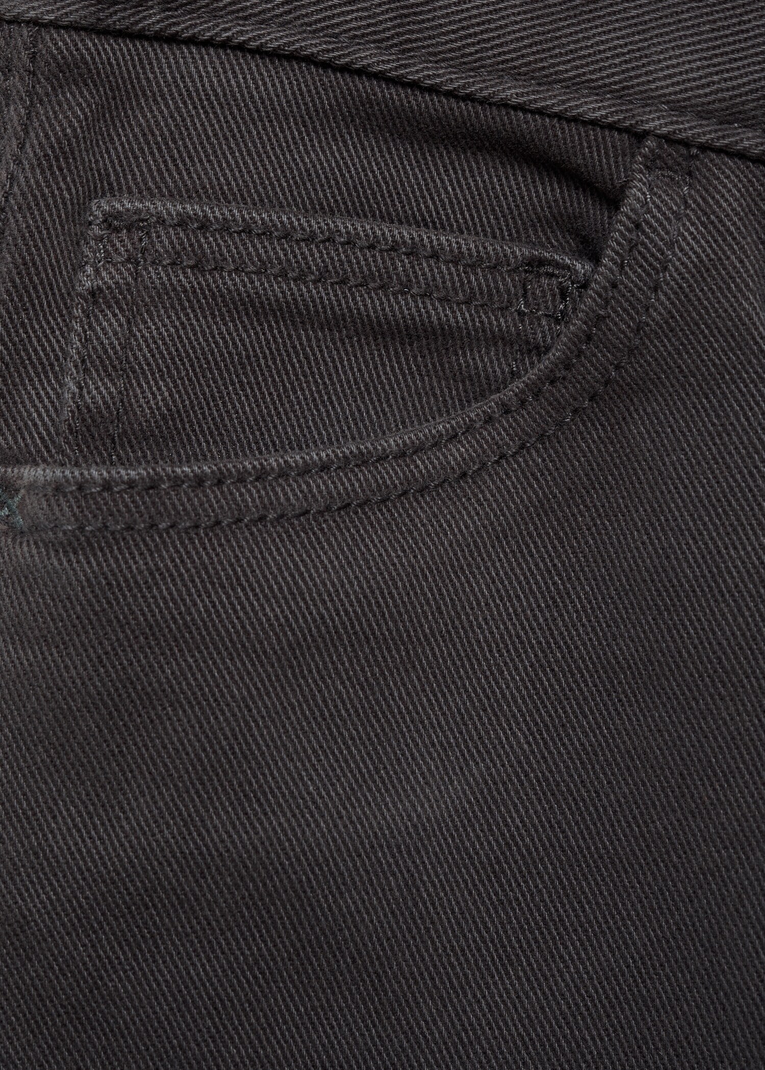 Straight cotton jeans - Details of the article 0