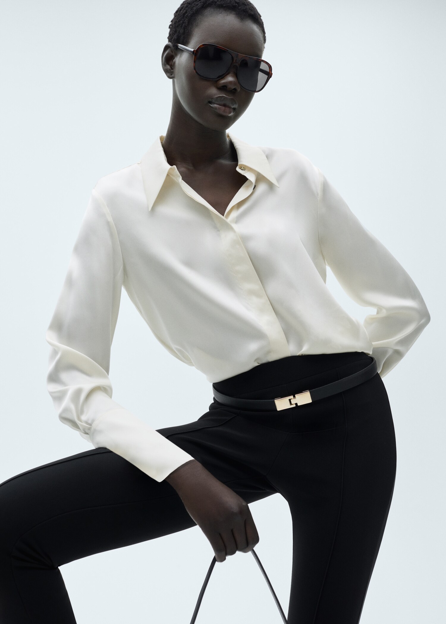 Leggings with seam detail - Details of the article 1