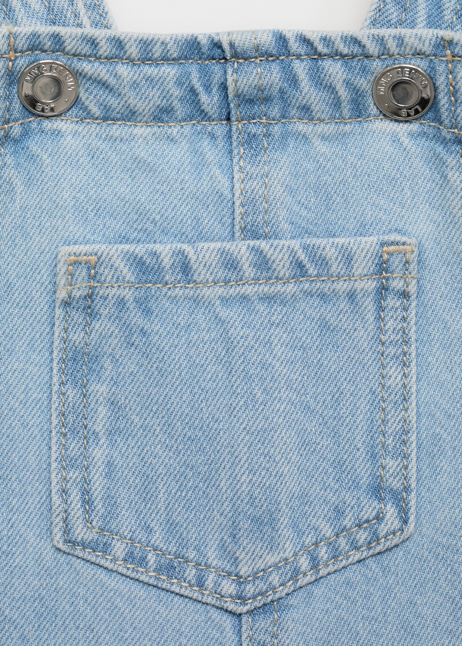 Σαλοπέτα denim μακριά - Λεπτομέρεια του προϊόντος 8