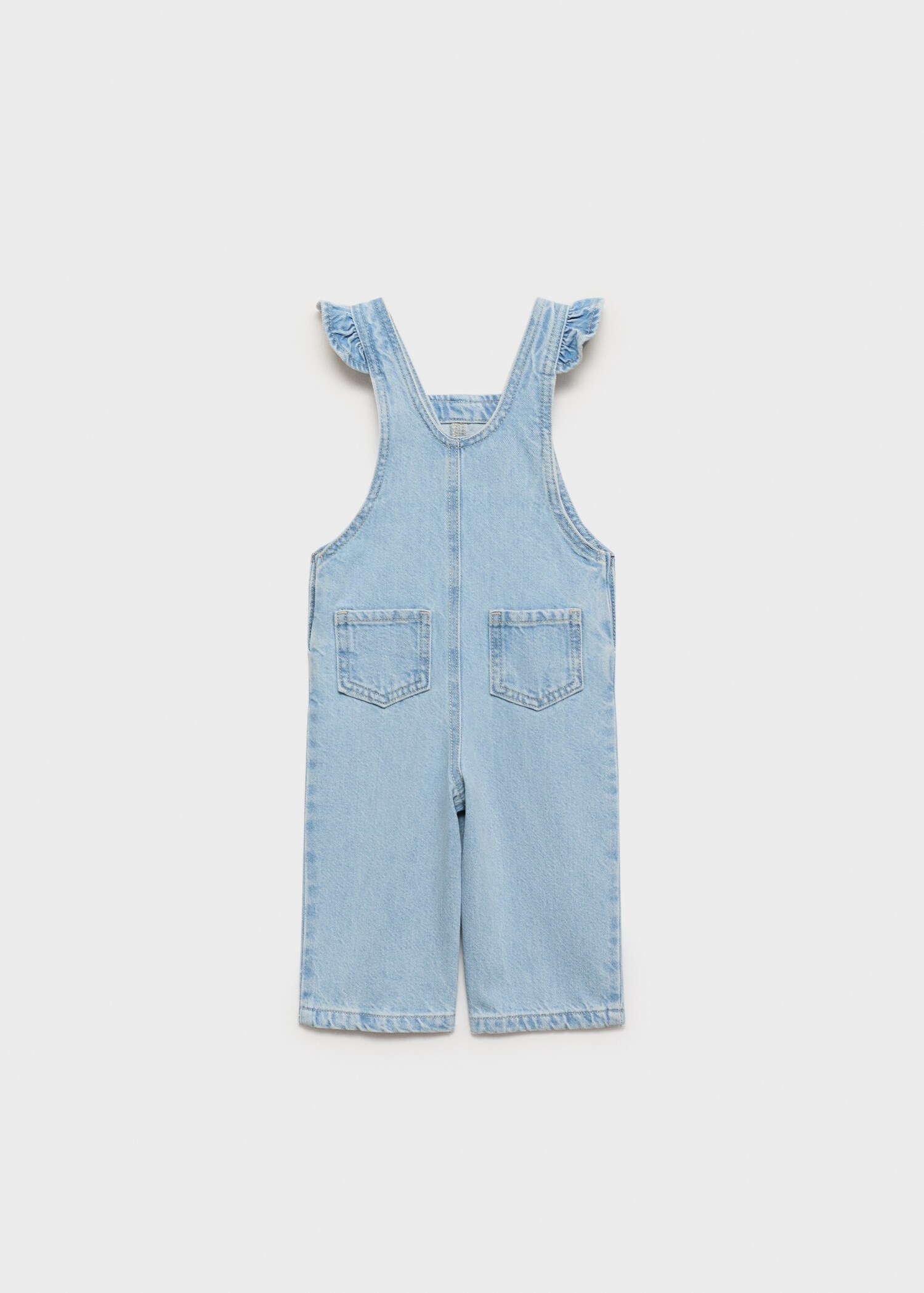 Σαλοπέτα denim μακριά - Πίσω όψη προϊόντος