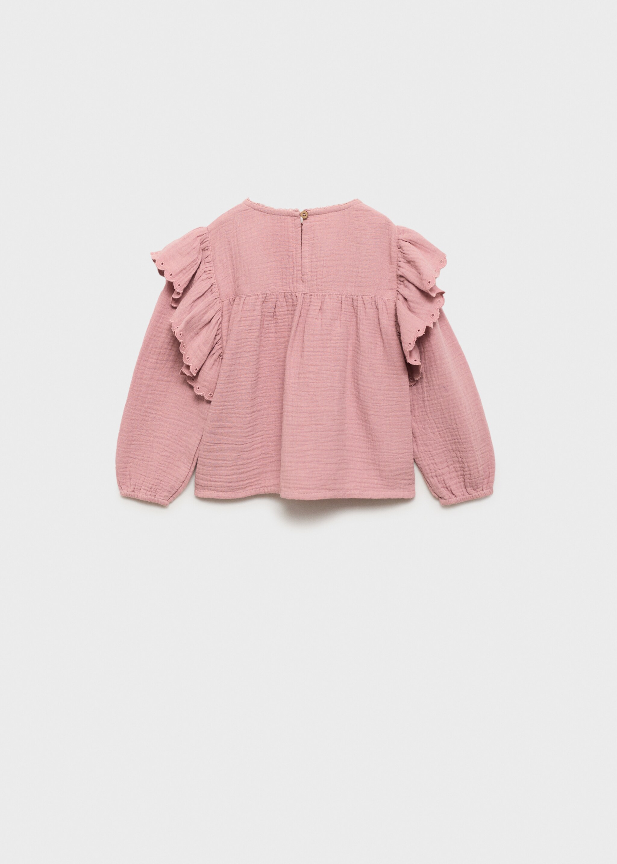 Brusa brodat anglès - Revers de l'article, Rosa. Ref: 87080633-00.