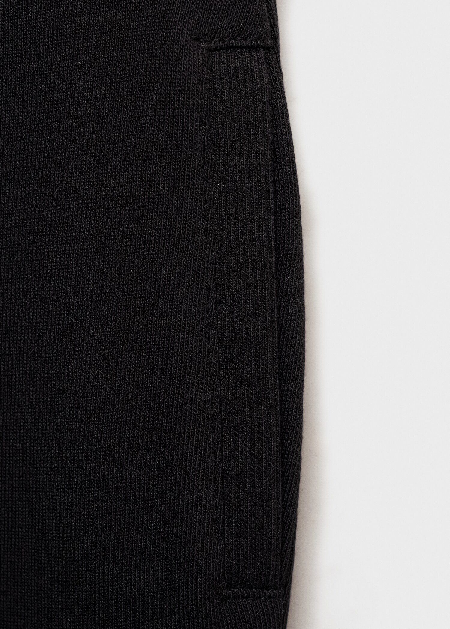 Jogger trousers with elastic waist - Details of the article 0