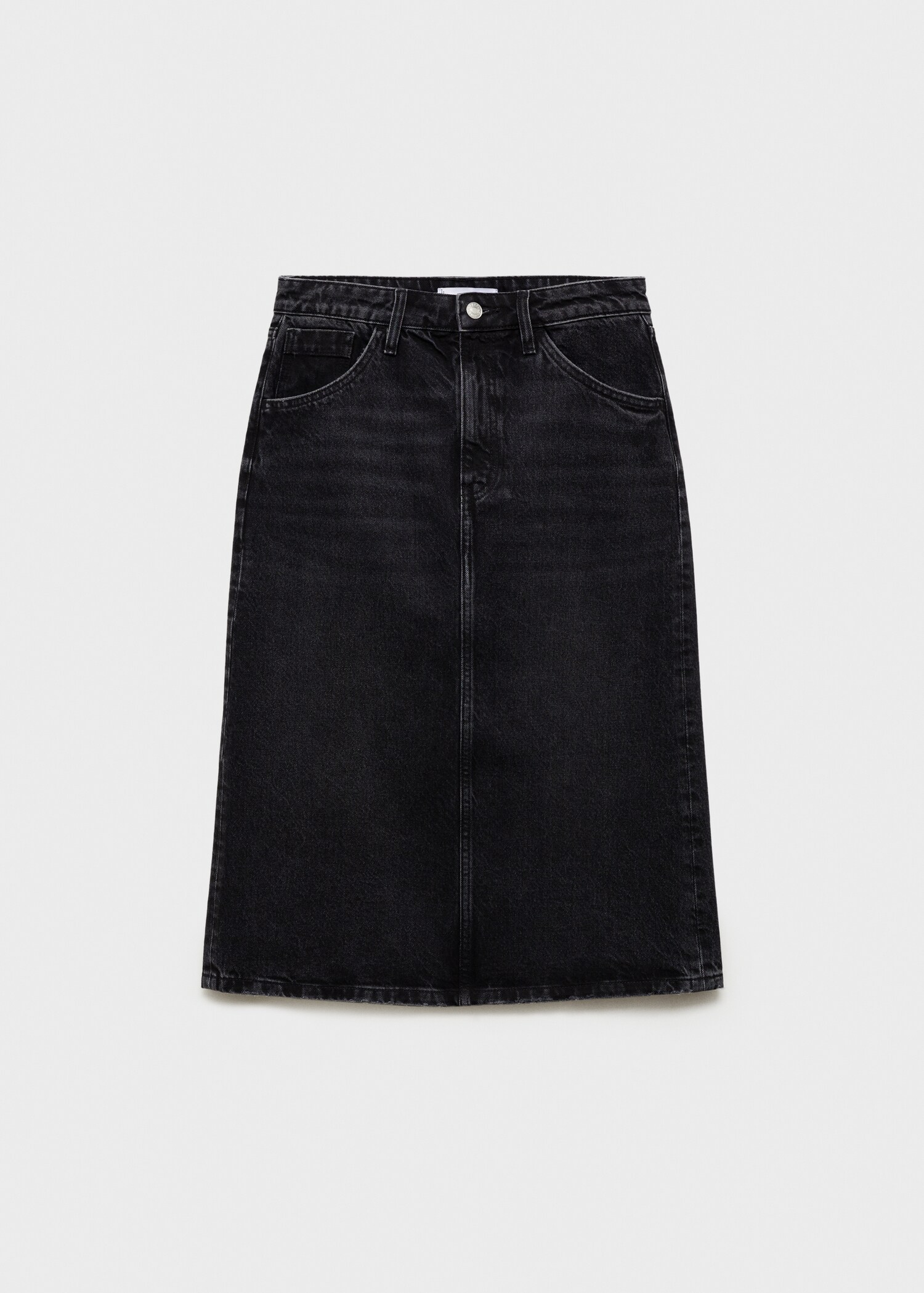 Midi denim skirt - Article without model