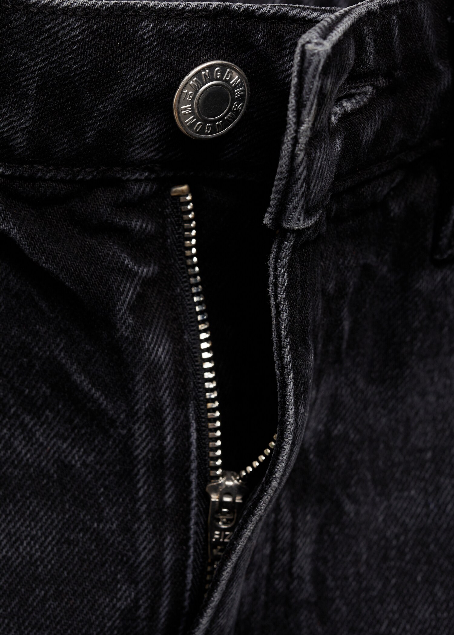 Midi denim skirt - Details of the article 8