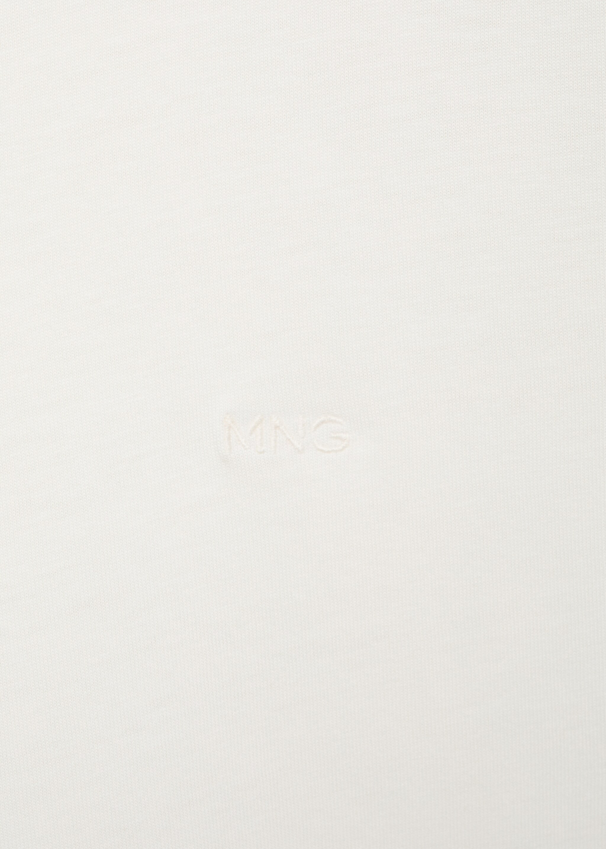 Tričko ze 100% bavlny - Detail zboží 0, Bílá. Ref: 87080655-00.