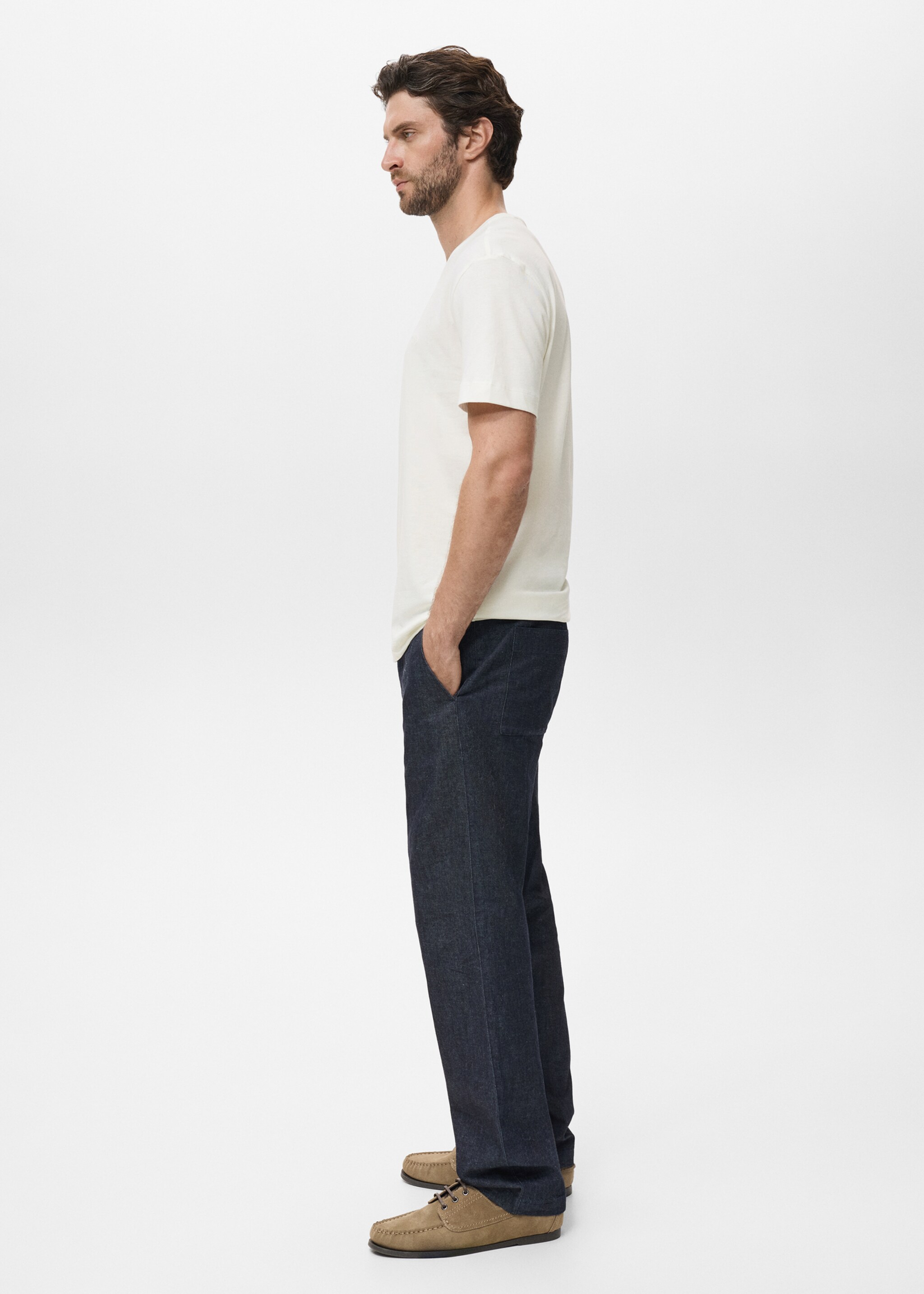 Tričko ze 100% bavlny - Detail zboží 2, Bílá. Ref: 87080655-00.