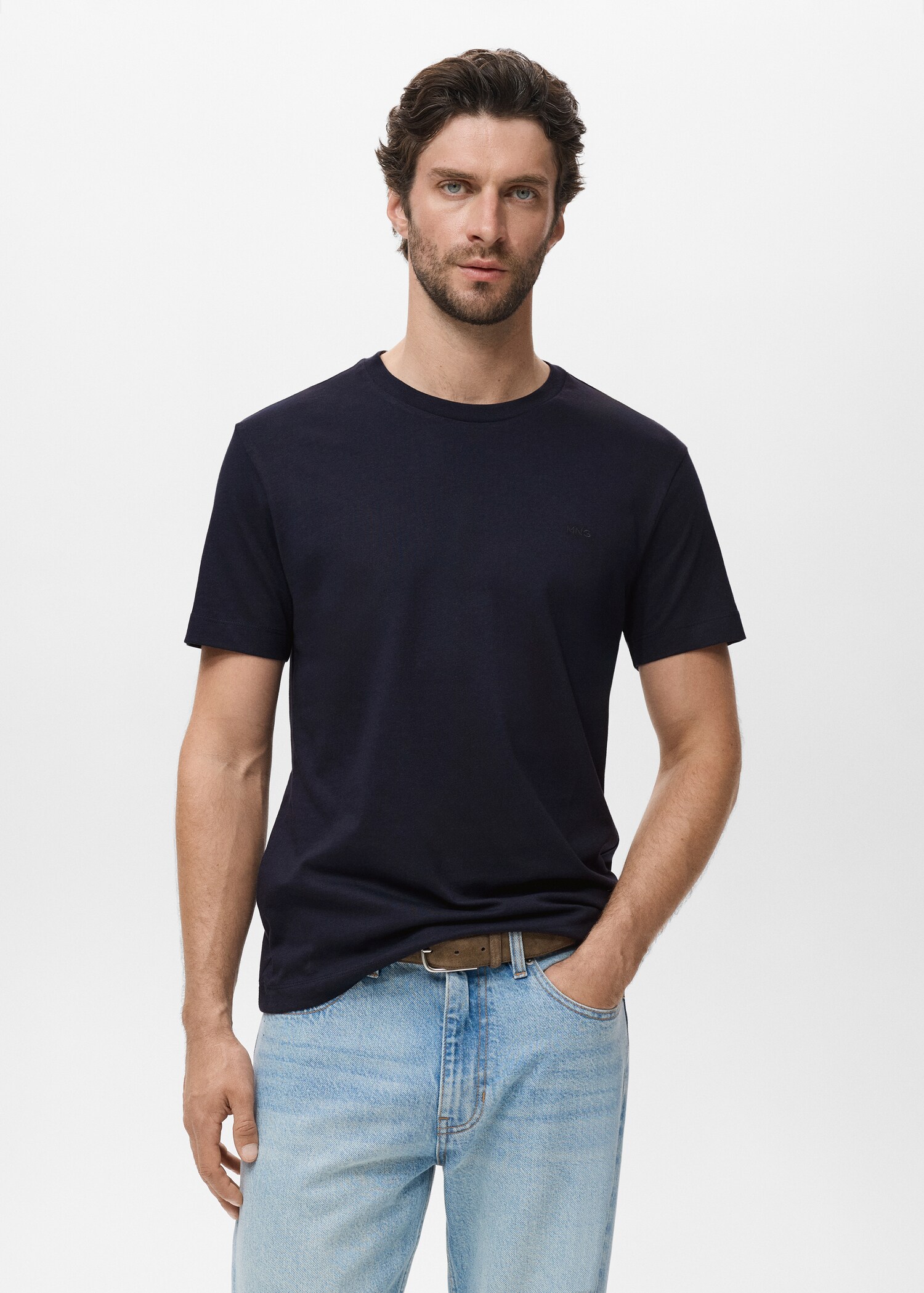 100% cotton t-shirt - Medium plane