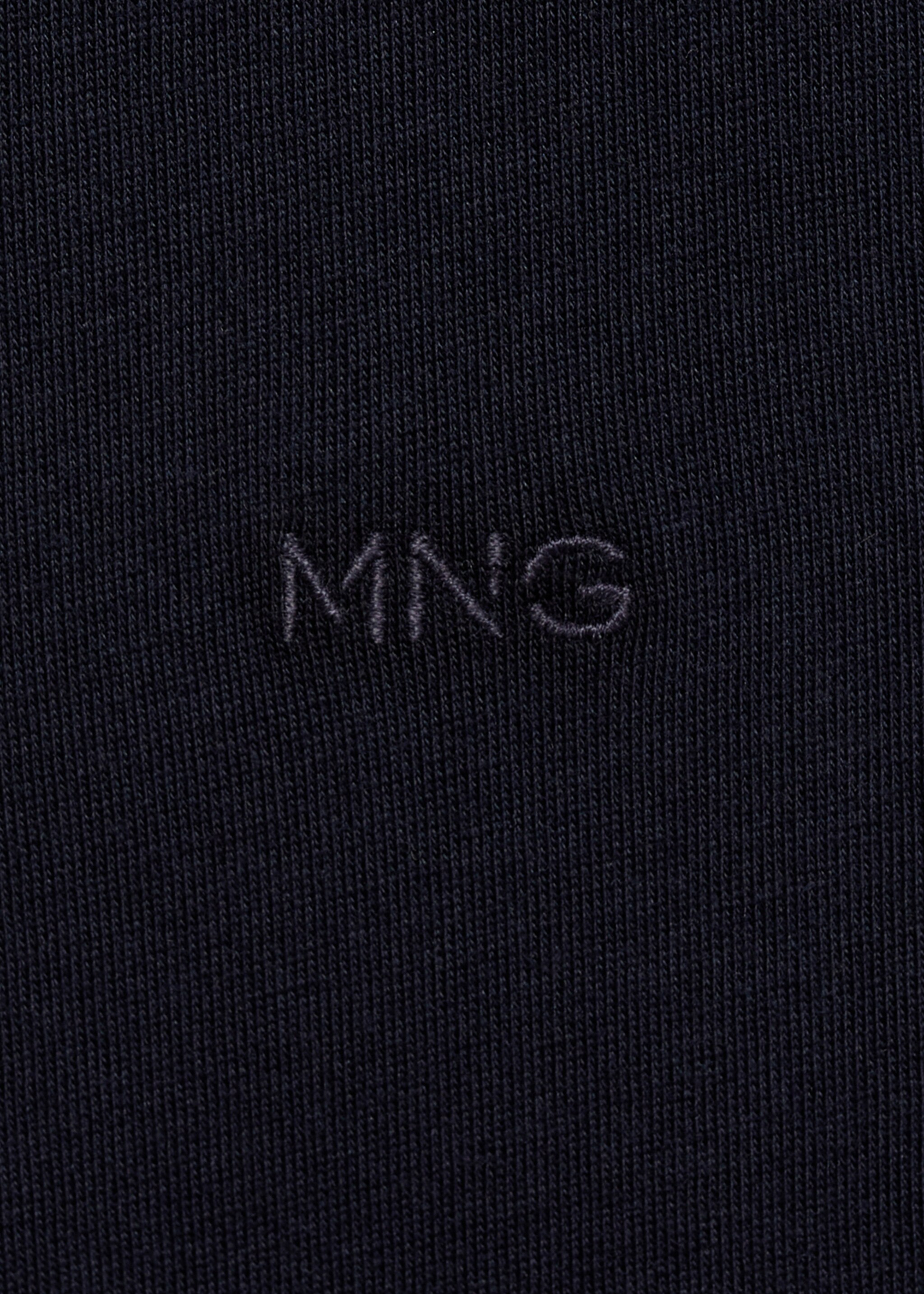 100% cotton t-shirt - Details of the article 8, Dark Navy. Ref: 87080655-00.