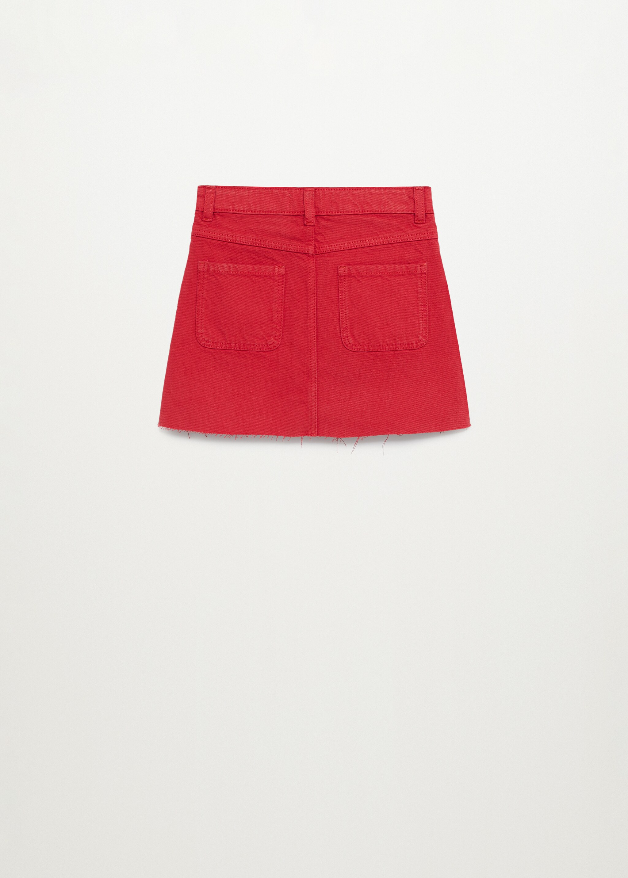 Falda denim botones - Reverso del artículo