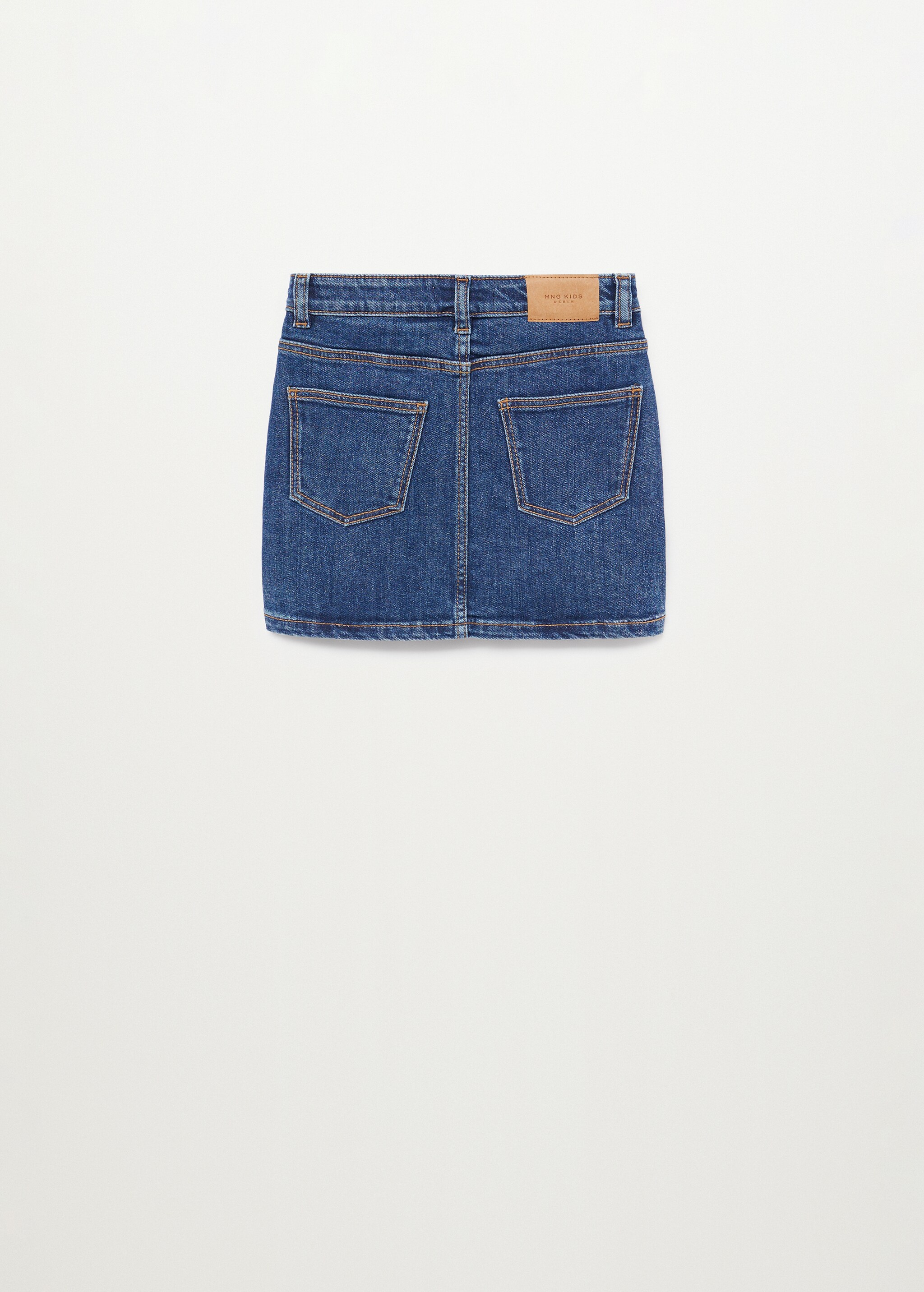 Jupe en denim foncé - Verso de l’article